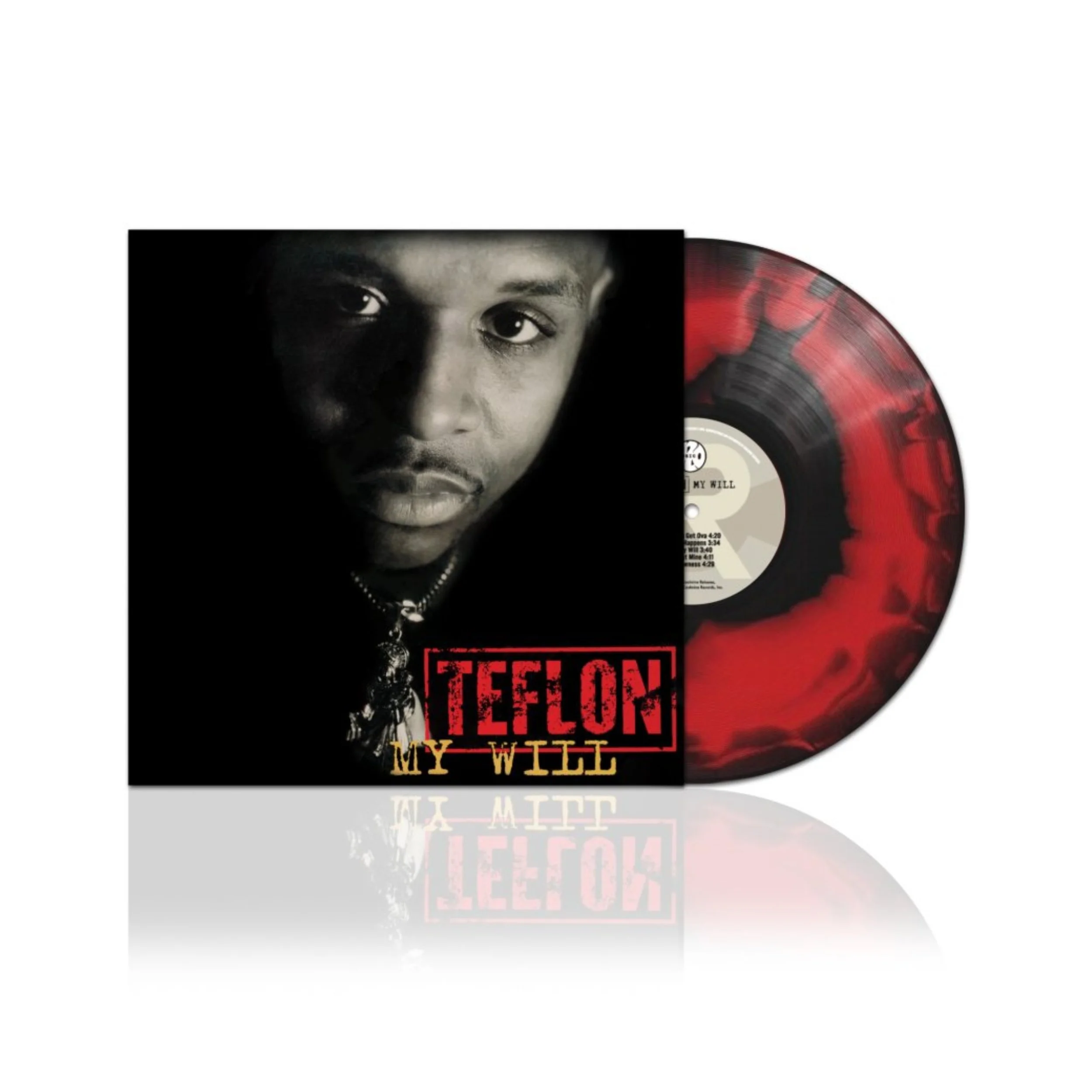 Teflon - My Will (Black w/ Red Swirl Reissue)