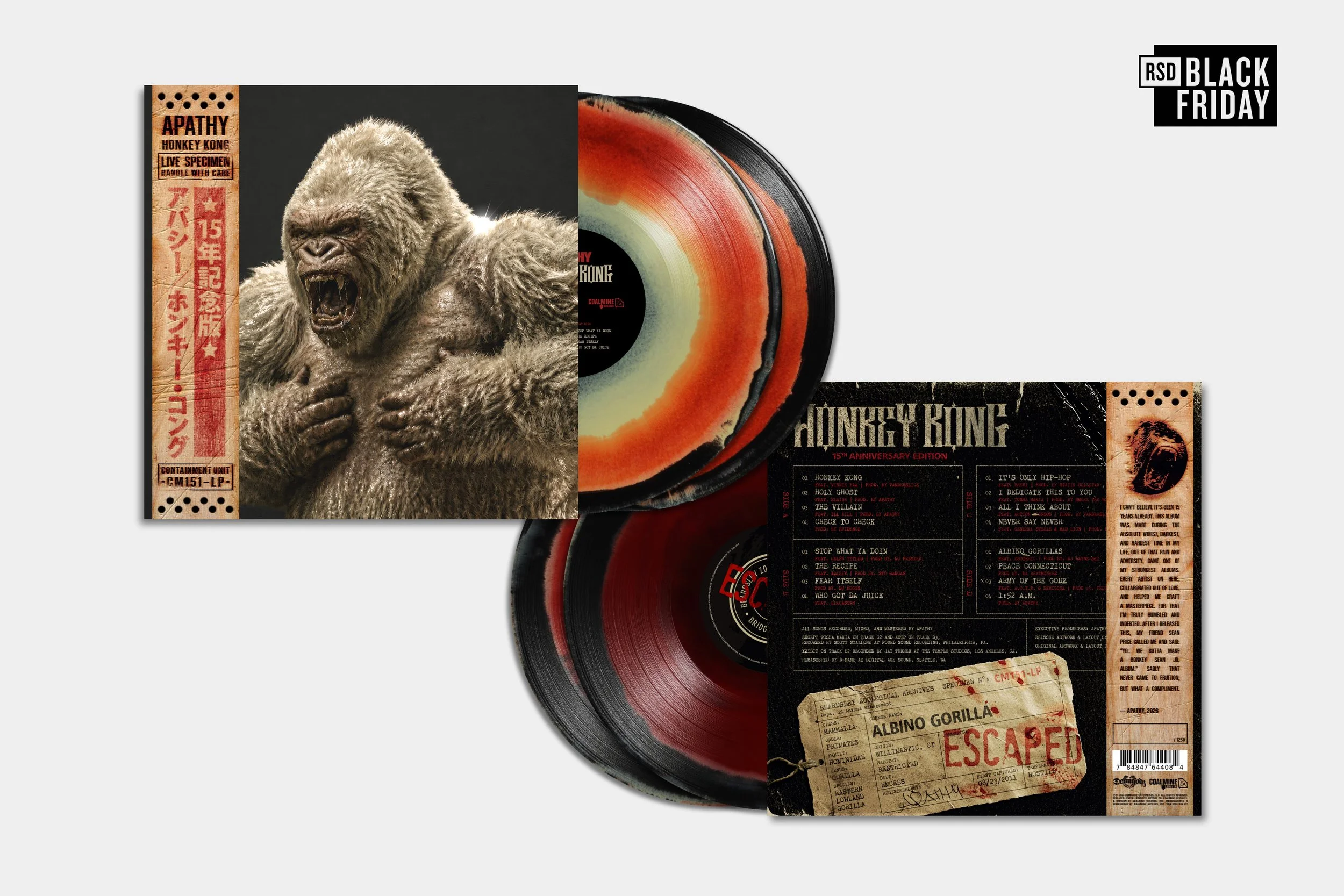 Apathy’s Honkey Kong Returns for RSD Black Friday 2026 With All-New Artwork