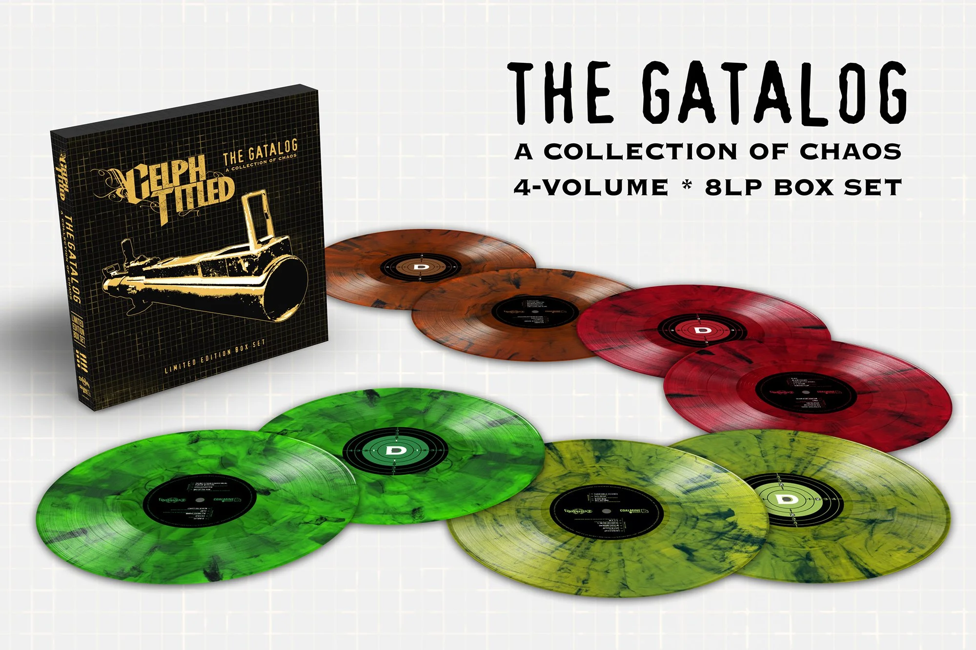 Celph Titled Announces First-Ever Vinyl Release of The Gatalog in Four Volumes, Each Sold Separately