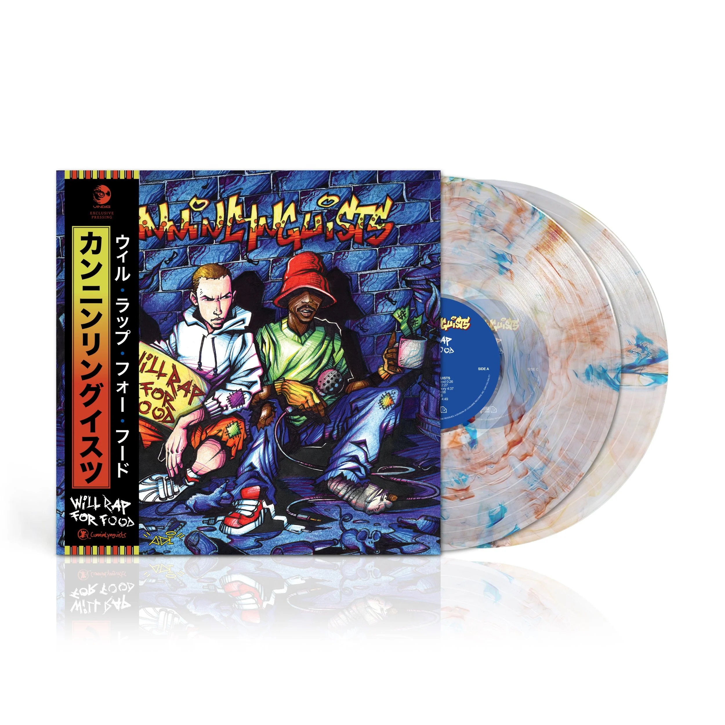 CunninLynguists - Will Rap for Food (Vinyl-Digital "Cajun Smoke" Exclusive) 2XLP