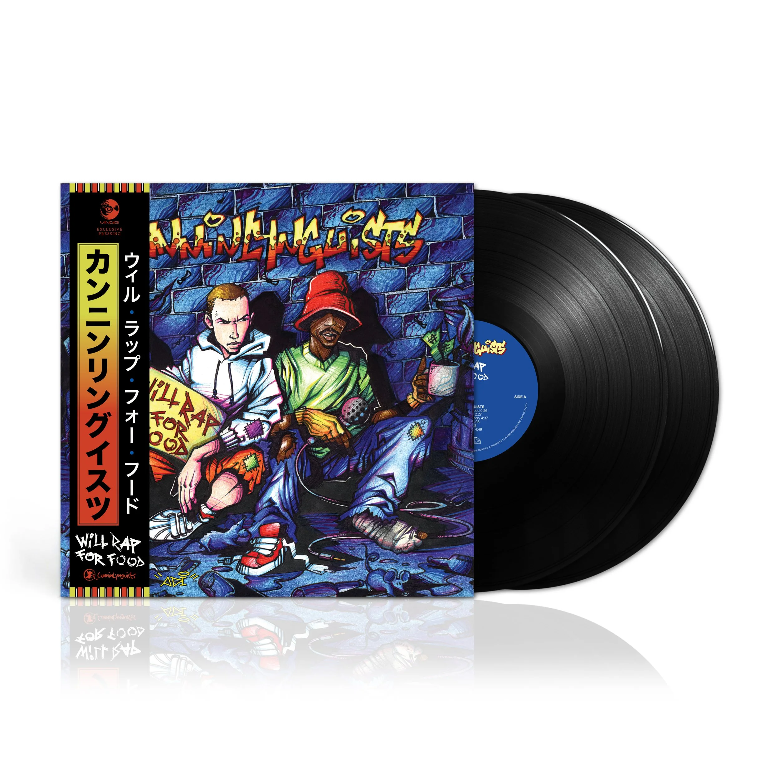 CunninLynguists - Will Rap for Food (Vinyl-Digital "Classic Black" Exclusive) 2XLP