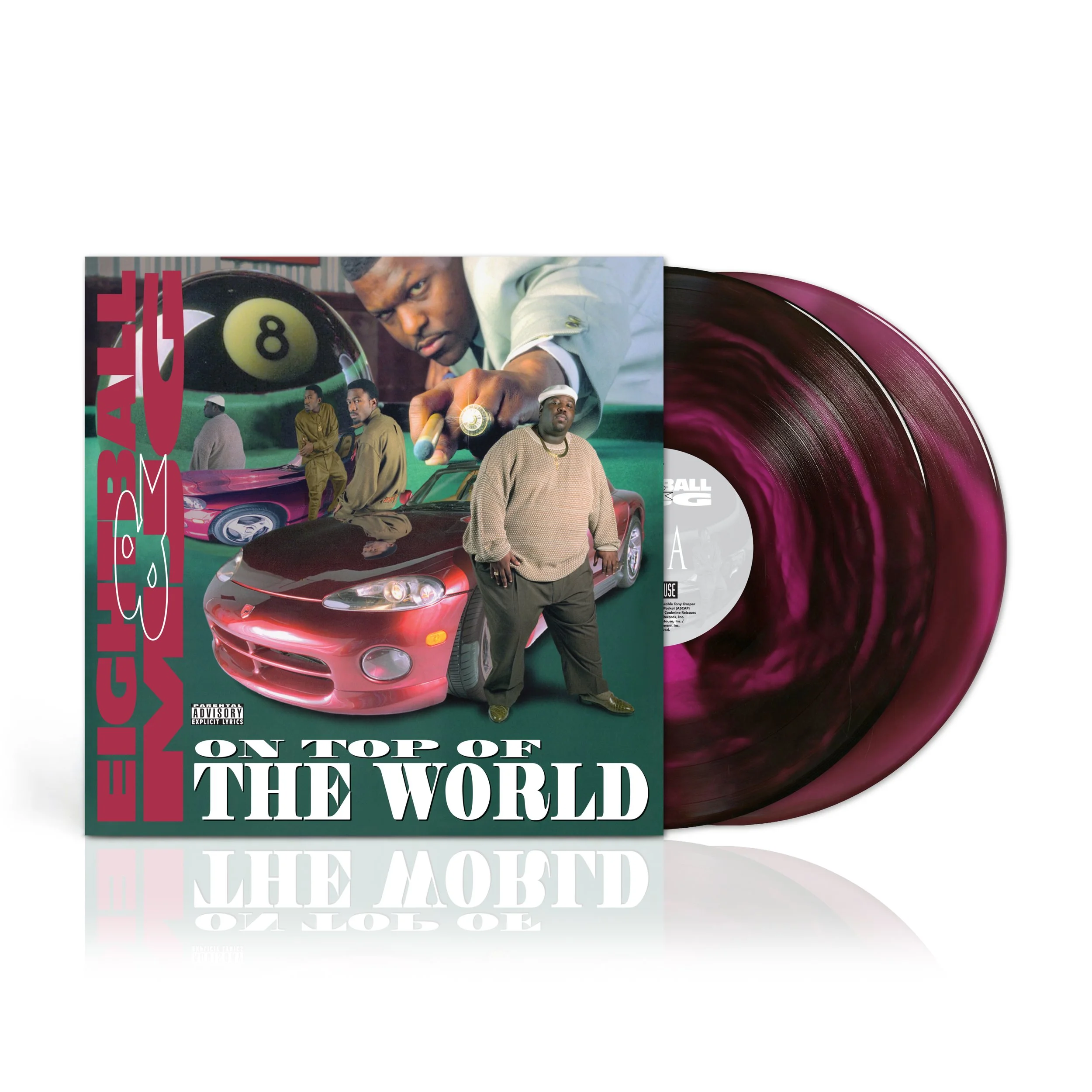 Eightball & MJG - On Top of the World (Candy Paint Vinyl Reissue 