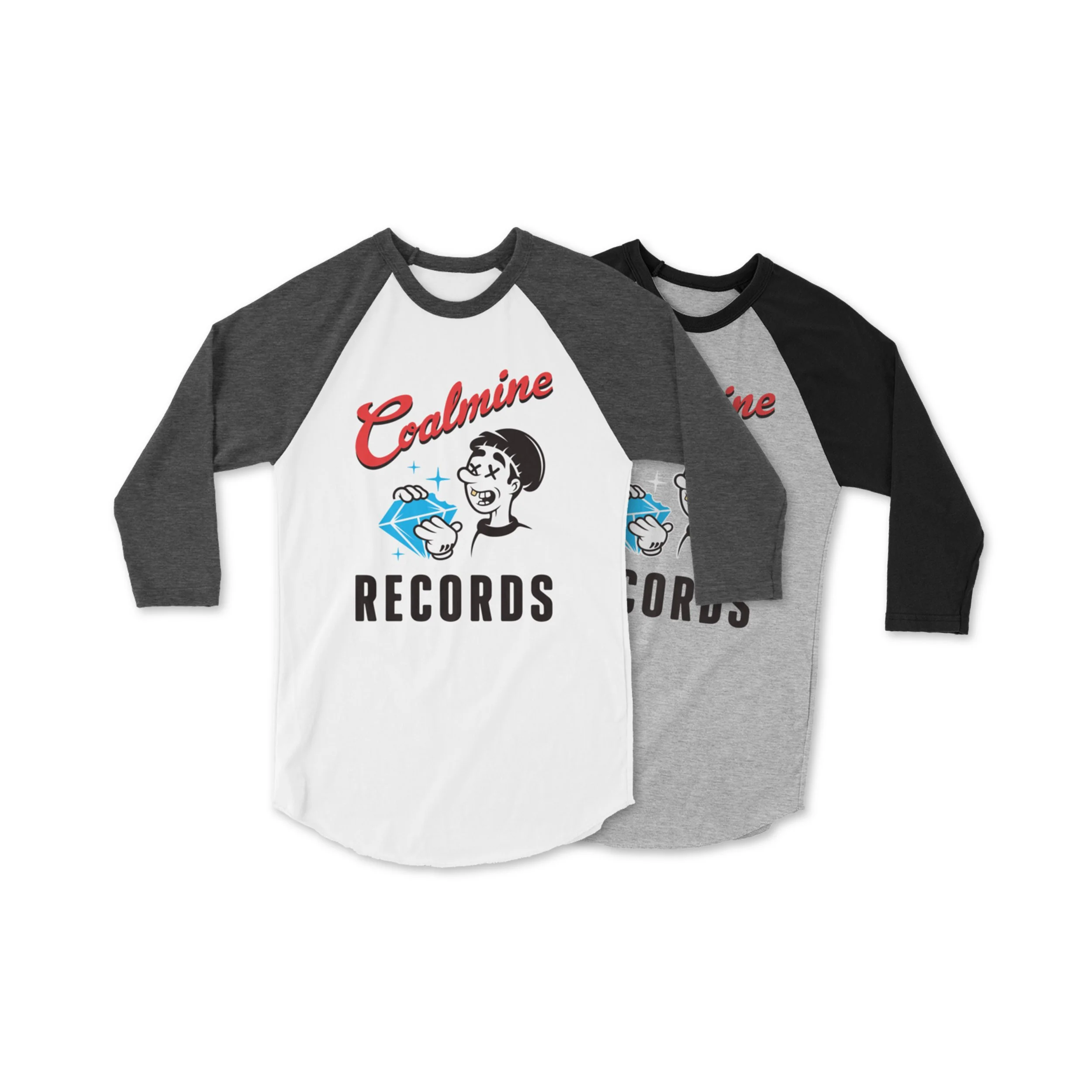 "Delicious Vinyl" Logo Flip Baseball Shirt