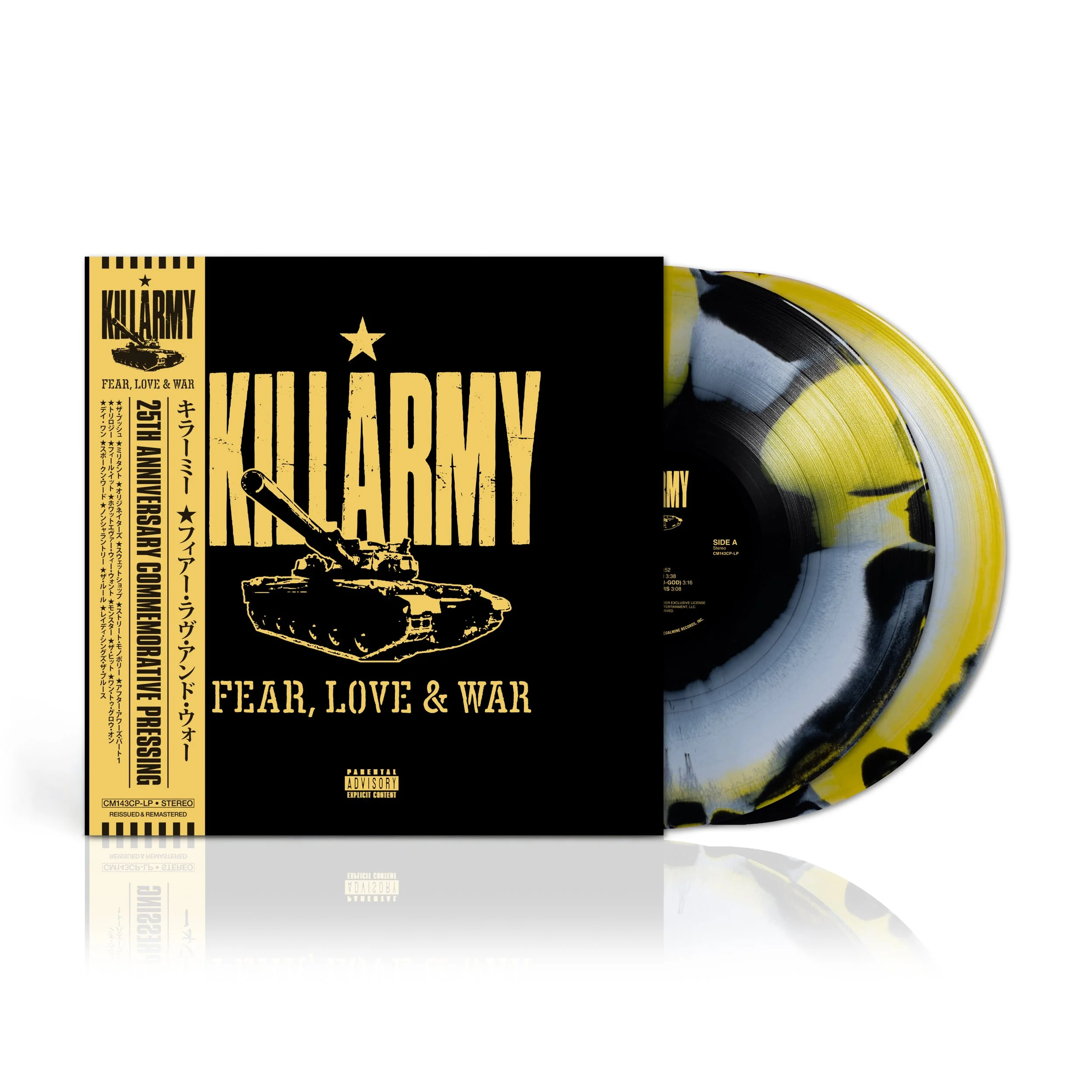 Killarmy - Fear, Love & War (Killa Bee Swirl Commemorative Pressing) 2XLP