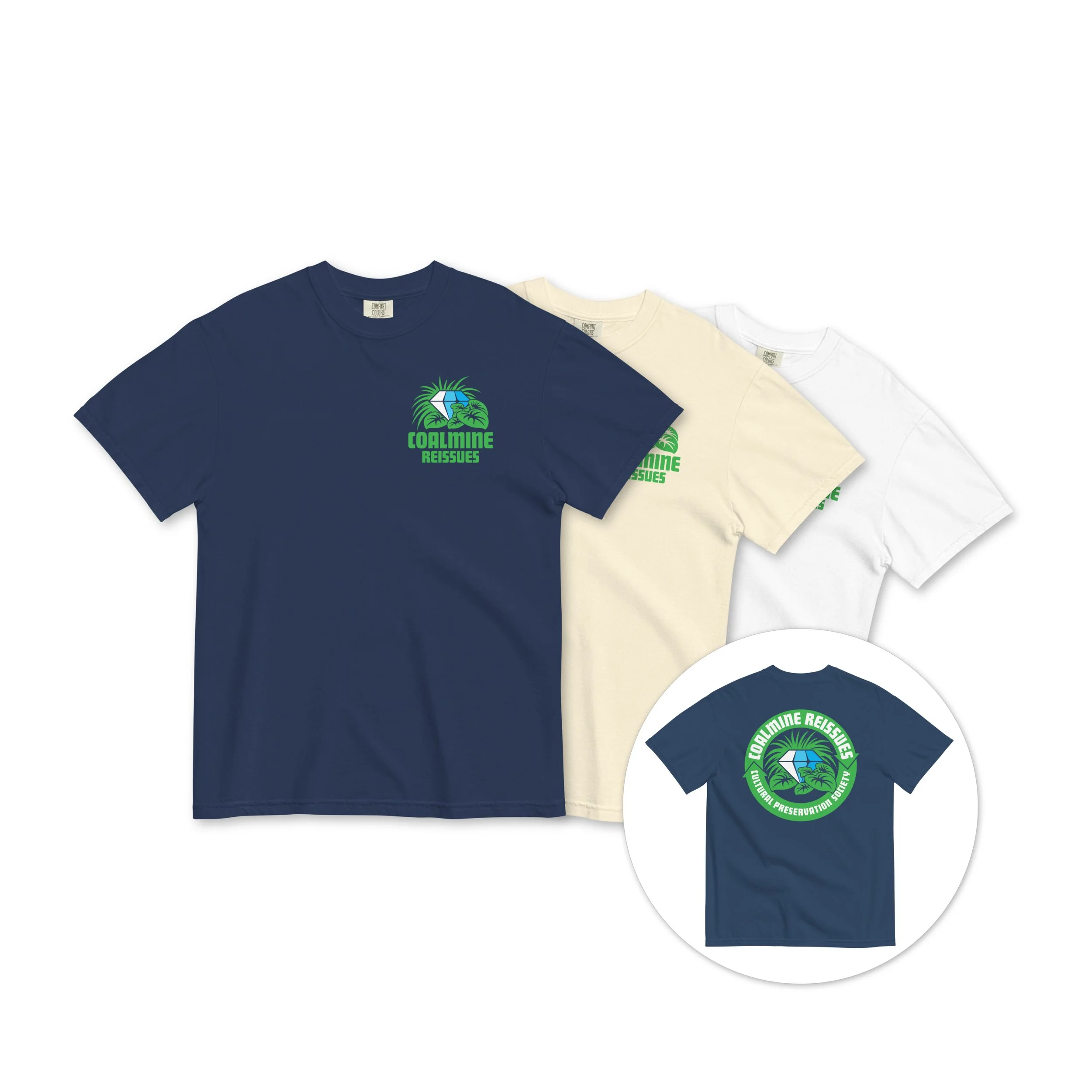 Coalmine Reissues "Cultural Preservation Society" T-Shirt