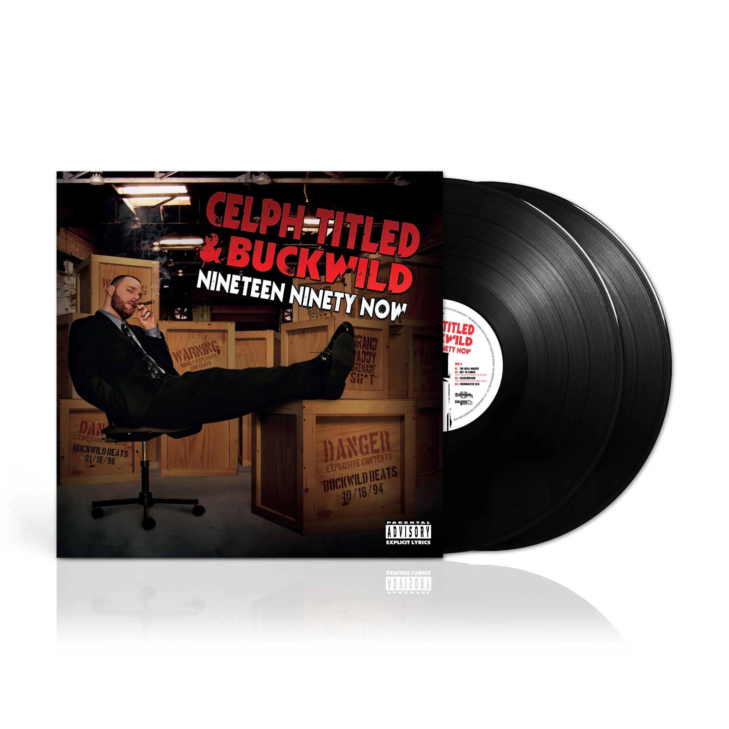 Celph Titled & Buckwild - Nineteen Ninety Now (Classic Black Vinyl Reissue) 2XLP