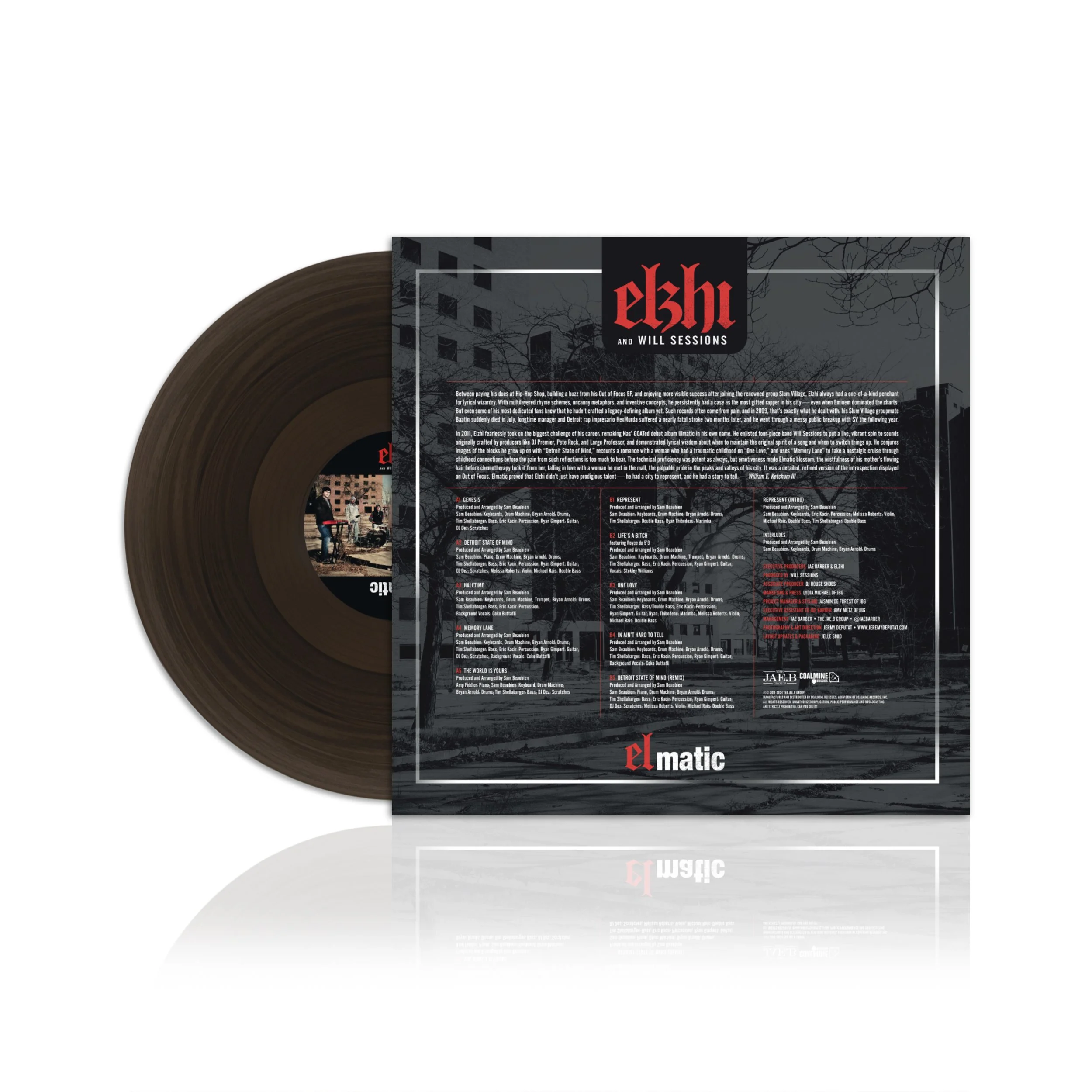 Elzhi - Elmatic (Black Ice Edition Reissue) **Sold Out 