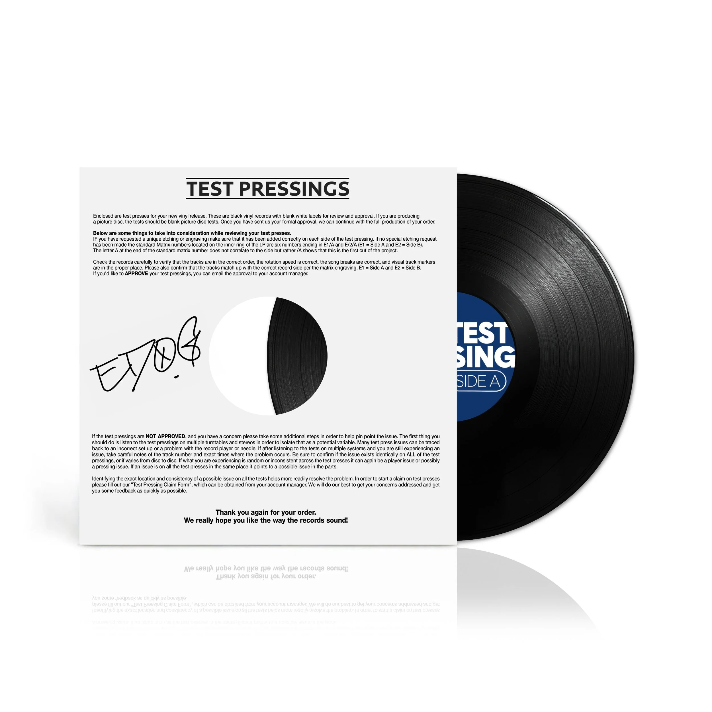 My Own Worst Enemy (Signed Test Presses)