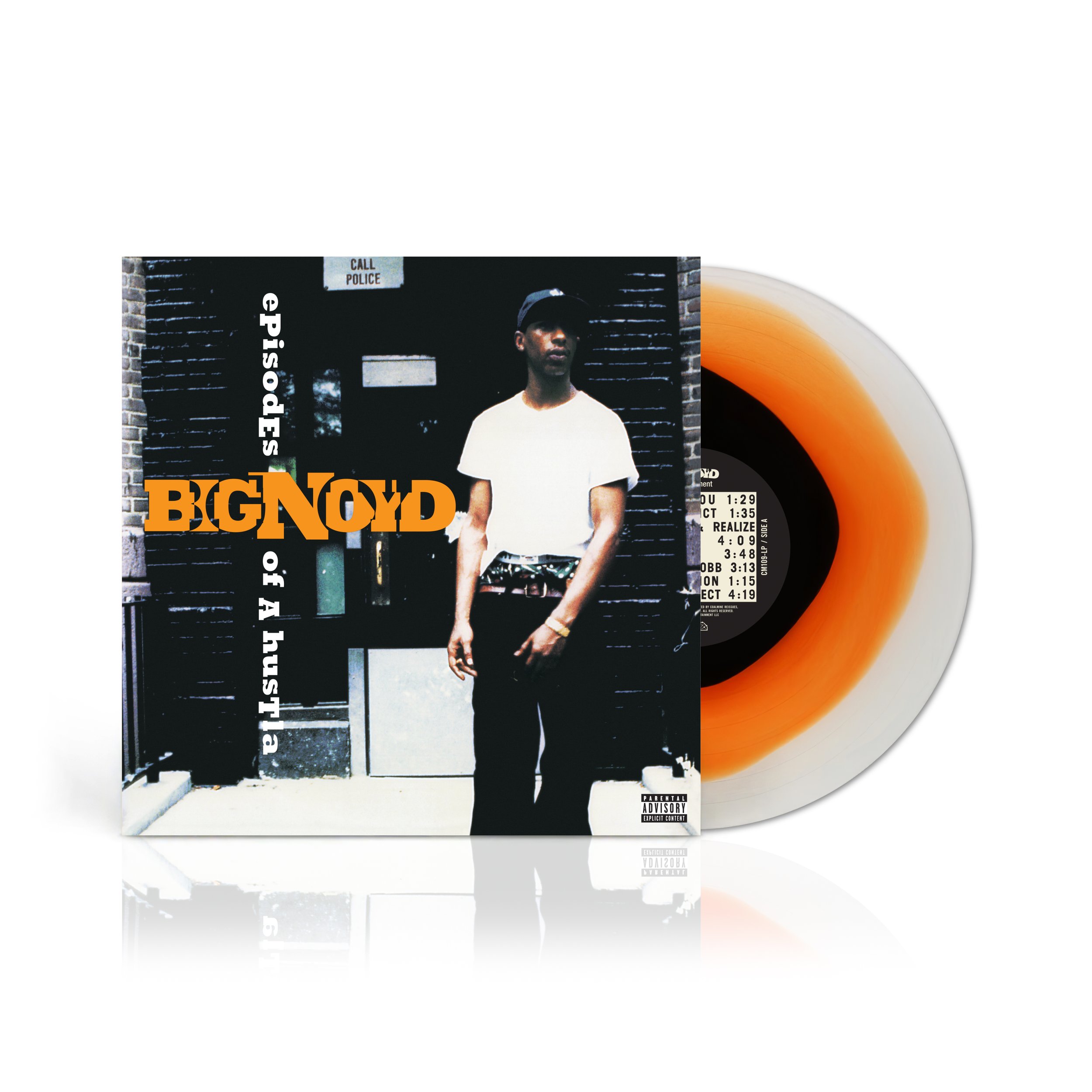 Big Noyd - Episodes of a Hustla ( (Black w/ Orange & Frosted White Color-In-Color) **Last Copy**