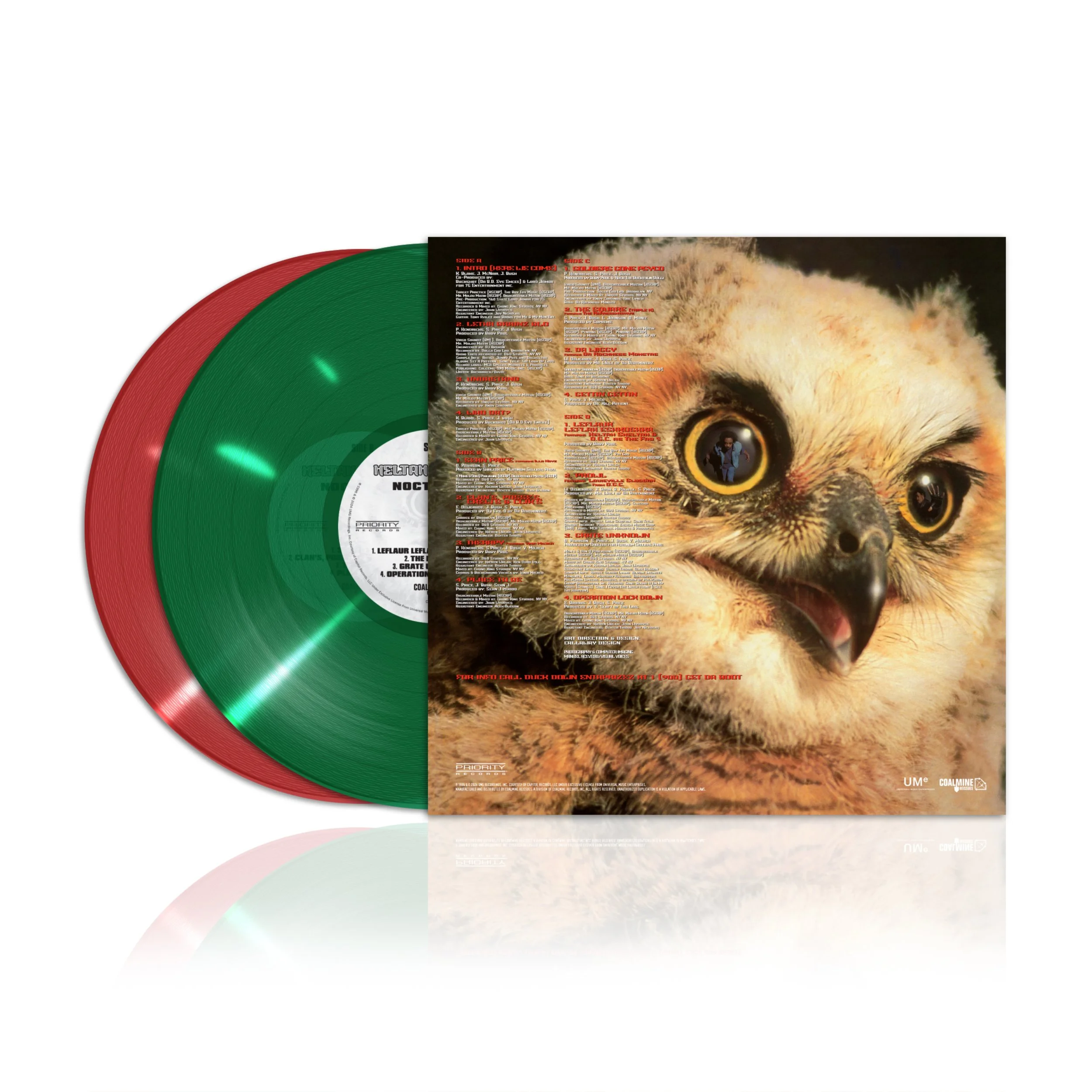 Heltah Skeltah - Nocturnal (Ruby/Emerald Reissue) 2XLP **Sold Out 