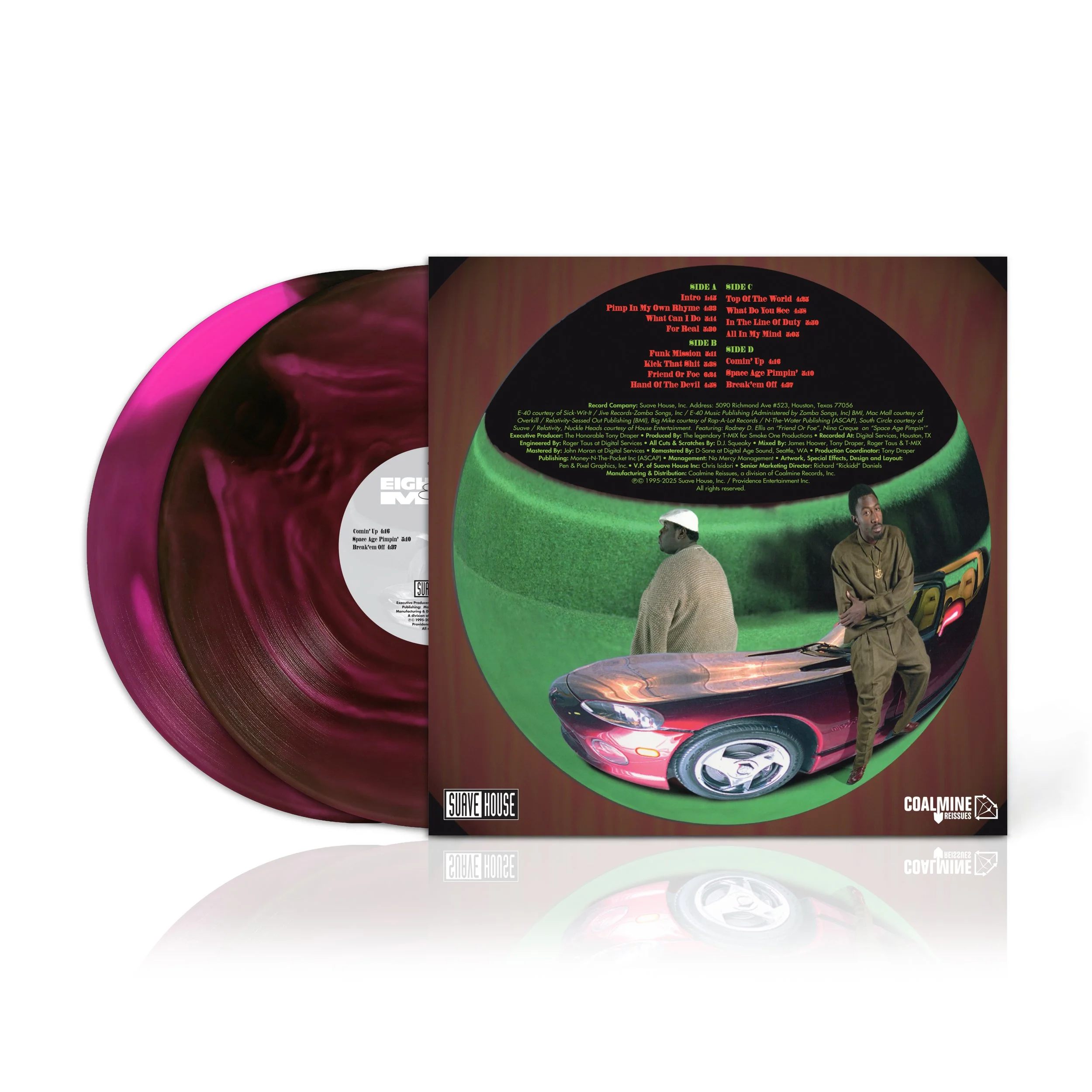 Eightball & MJG - On Top of the World (Candy Paint Vinyl Reissue 