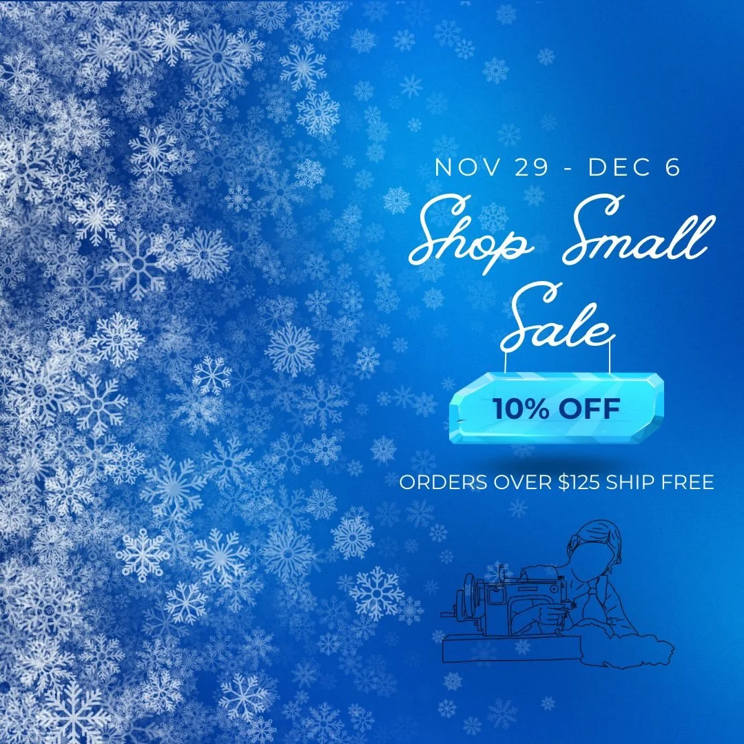 No matter how you celebrate or treat yo' self, we've got bags and accessories aplenty on sale for 10% off for one more day! 

#stashstashbags #shopsmall #smallbusiness #shopsmallsaturday #holidaysale #makersformakers #bagmaker #sewist #projectbag #pr