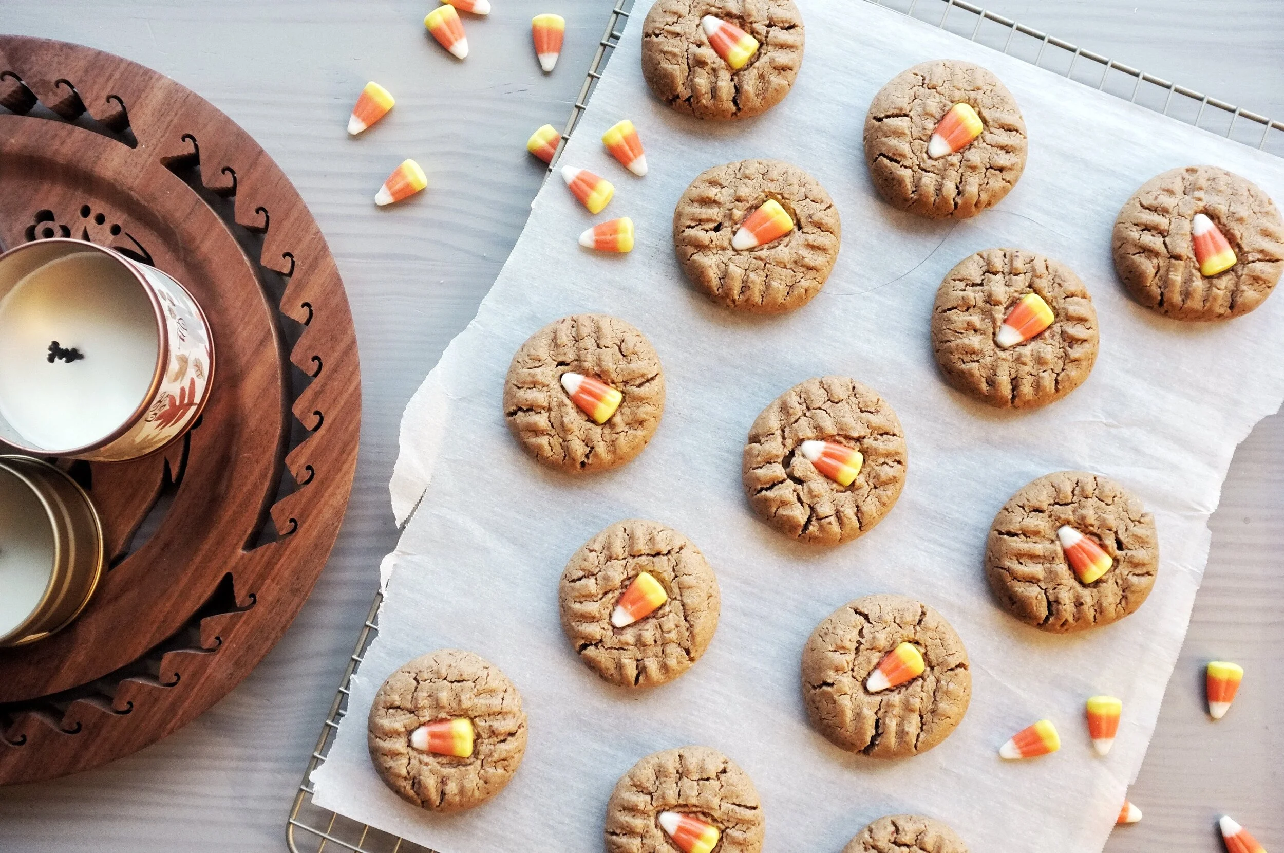 candy corn cookies.JPG
