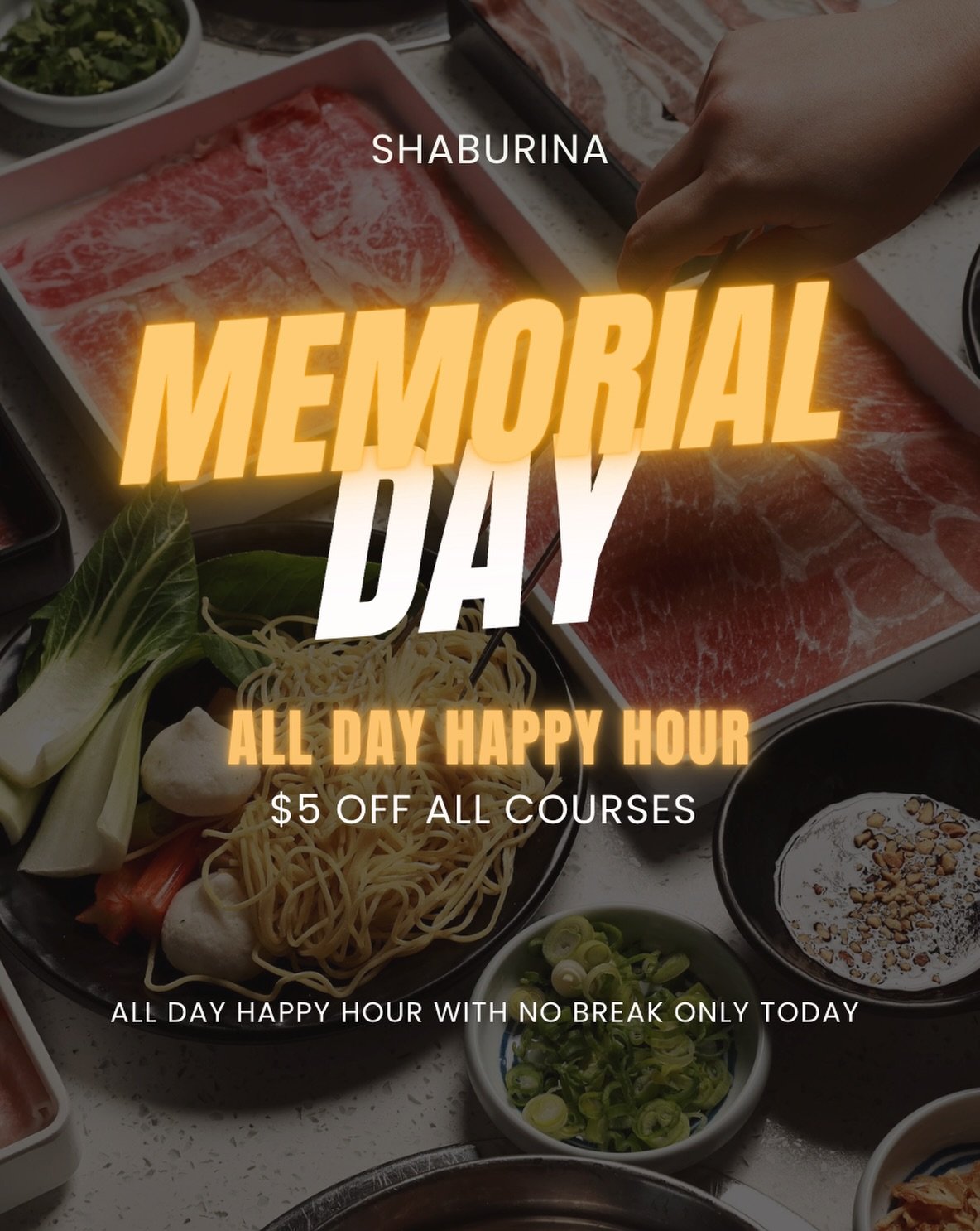 All day Happy Hour Today 😍😍😍 With No Break Time!!