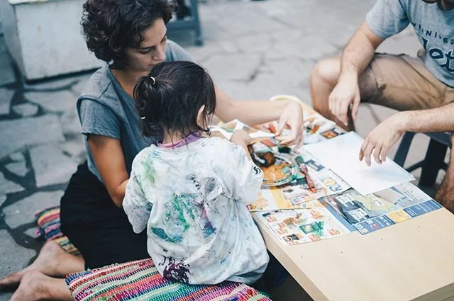 Children Friendly Space is always a fun time 🎨🎨
While the parents are learning  English we take care the kids and engage in various creative activities. Shoot out to our volunteers for their patience and endless ideas !