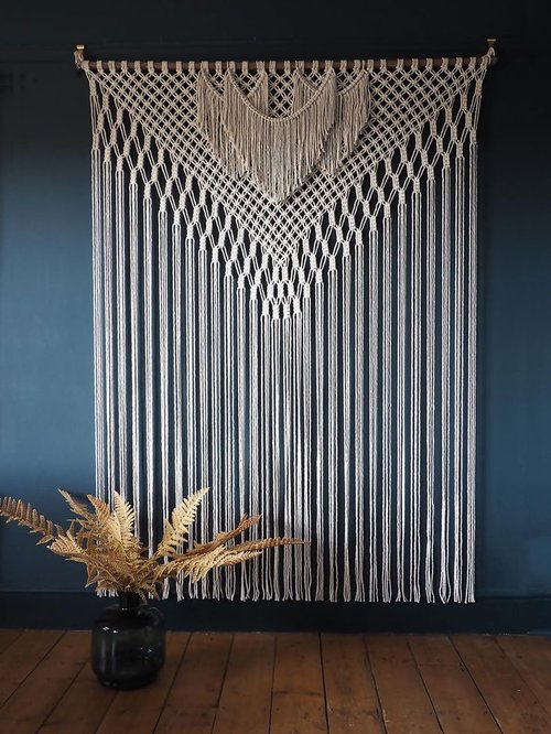 Hausporta Macramé Mania Our Top 5 Designers Of Woven And Tassel Wall Hangings - Extra Large Wall Tapestry Australia
