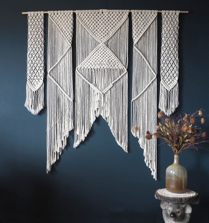 Hausporta Macramé Mania Our Top 5 Designers Of Woven And Tassel Wall Hangings - Extra Large Wall Tapestry Australia