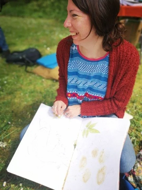 Happy Ellie in Plant medicine Workshop.jpeg
