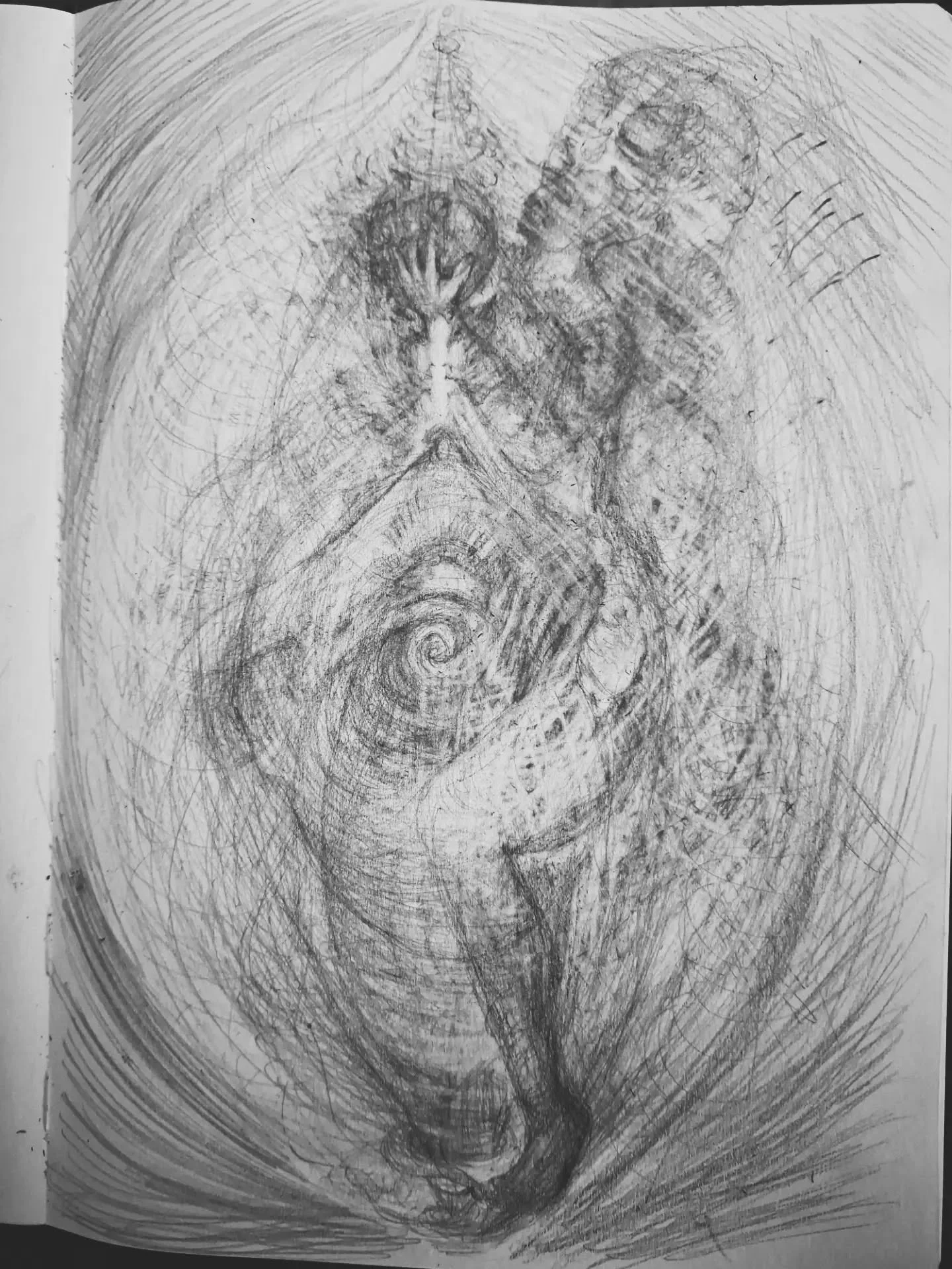 We are in the middle of Navratri and i've been sketching at each point of meditation....so far quite intense!!!!! Nights 4, 3, 2, 1 .....
five more