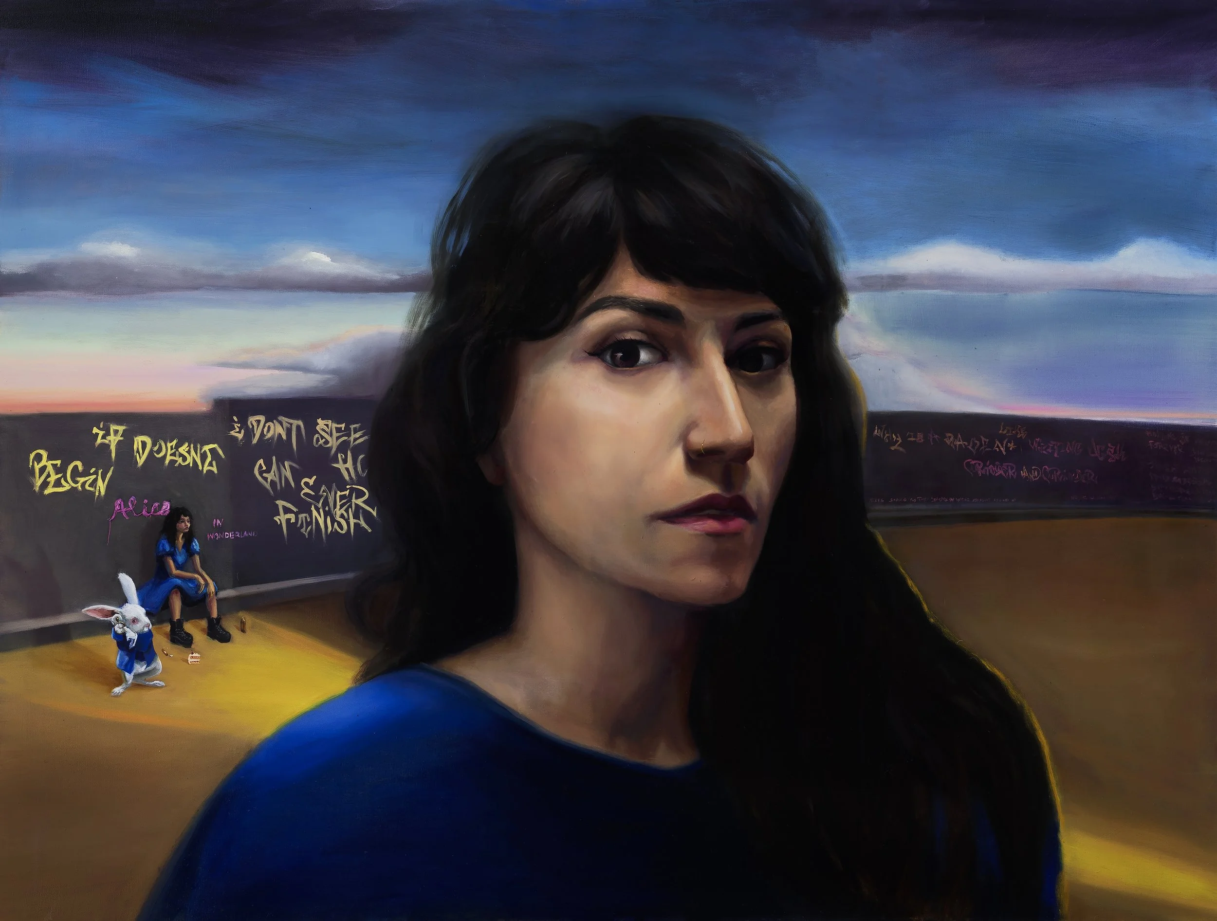 Alice in chains, olej na płótnie, 160x140 cm.jpg