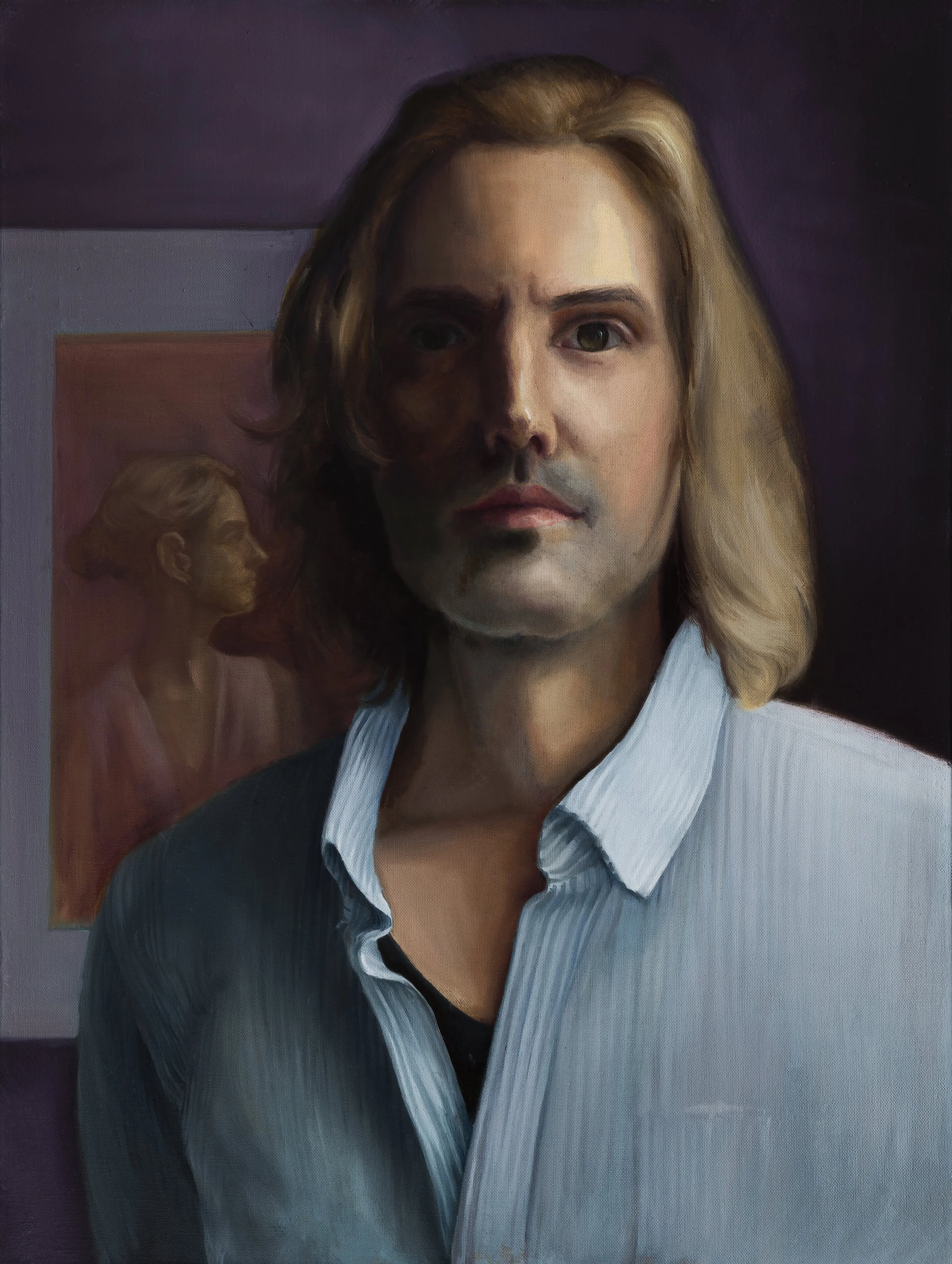 Świadek (z dyptyku odpowiedzialność), olej na płótnie, 60x80 cm.jpg