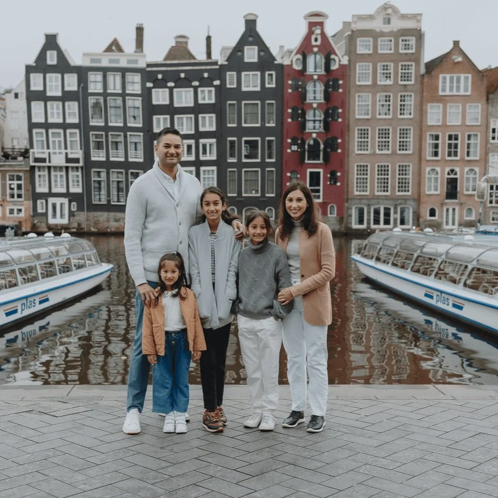 American Family Adventures in Amsterdam: A Family Photoshoot