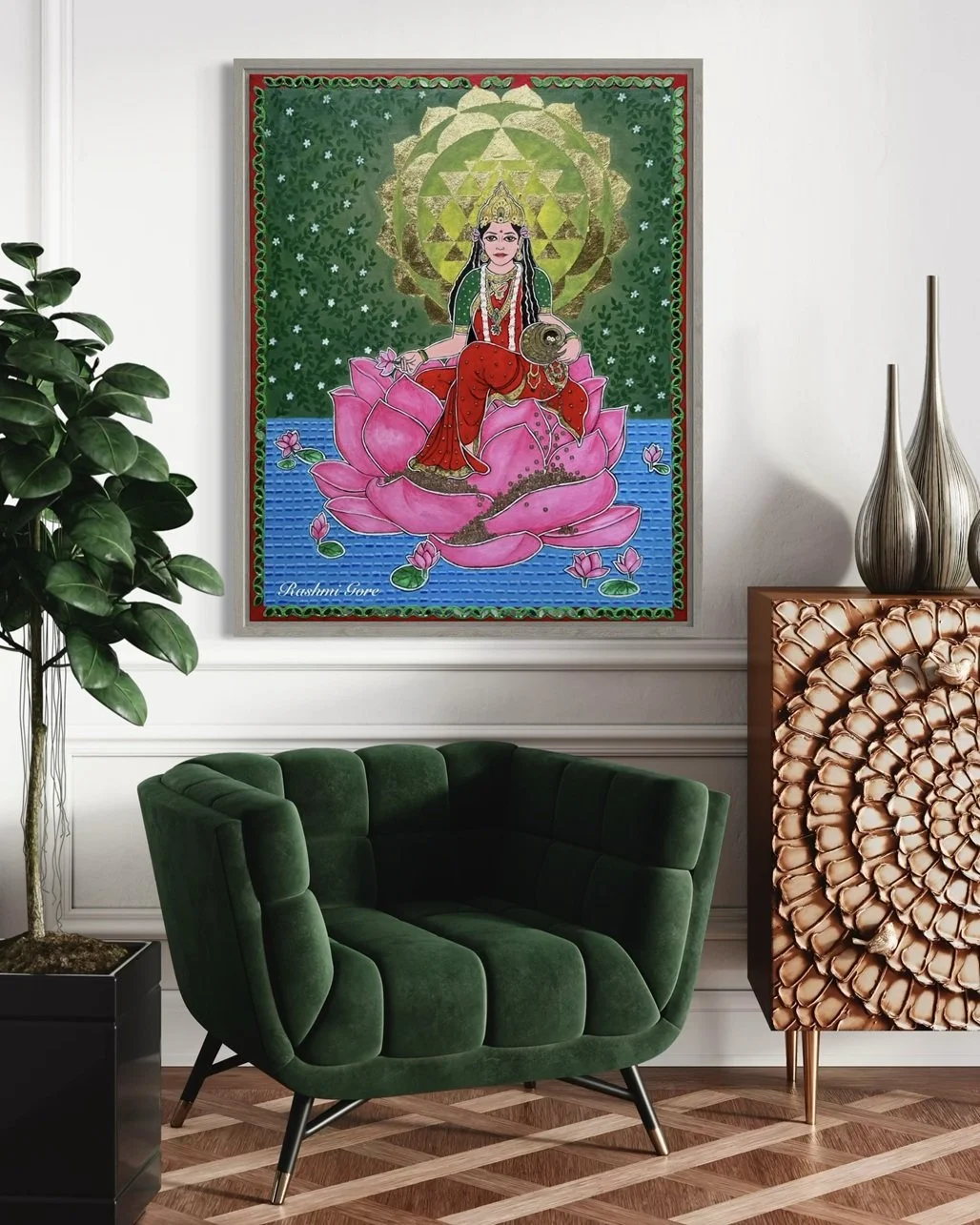 DIVINE SHRI YANTRA LAKSHMI