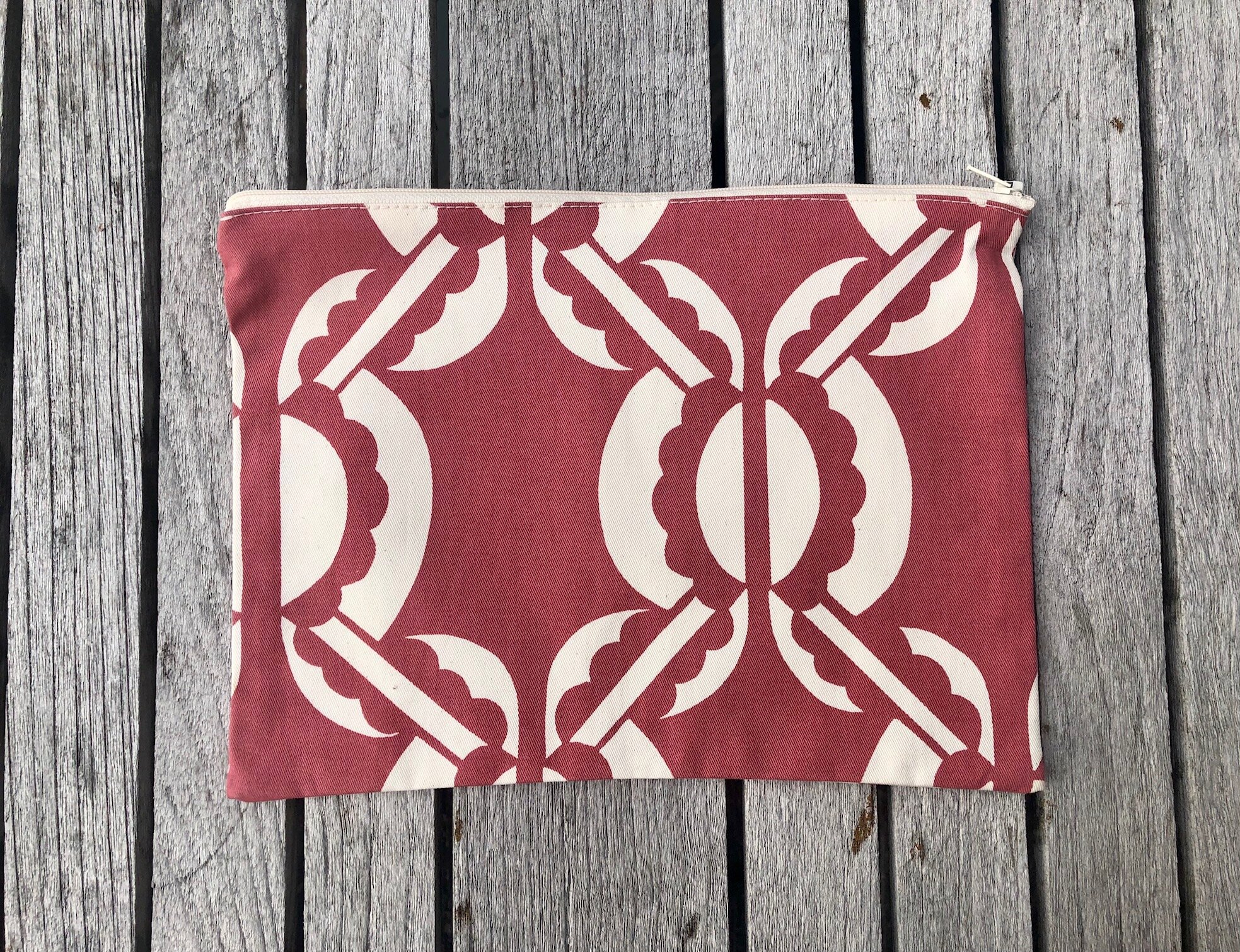 Twill Pouch- Blossom in dusty pink