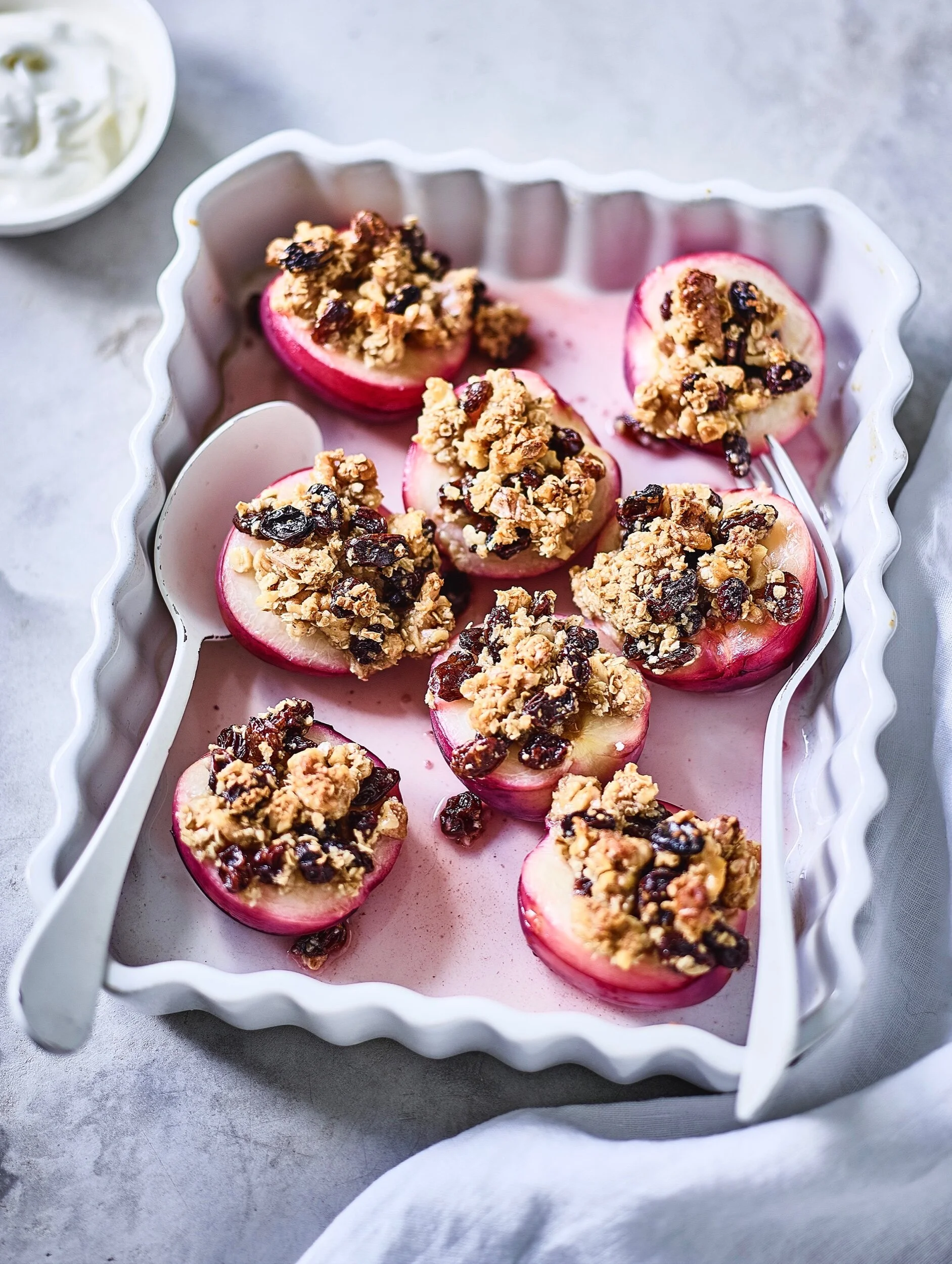 Baked Nectarines 