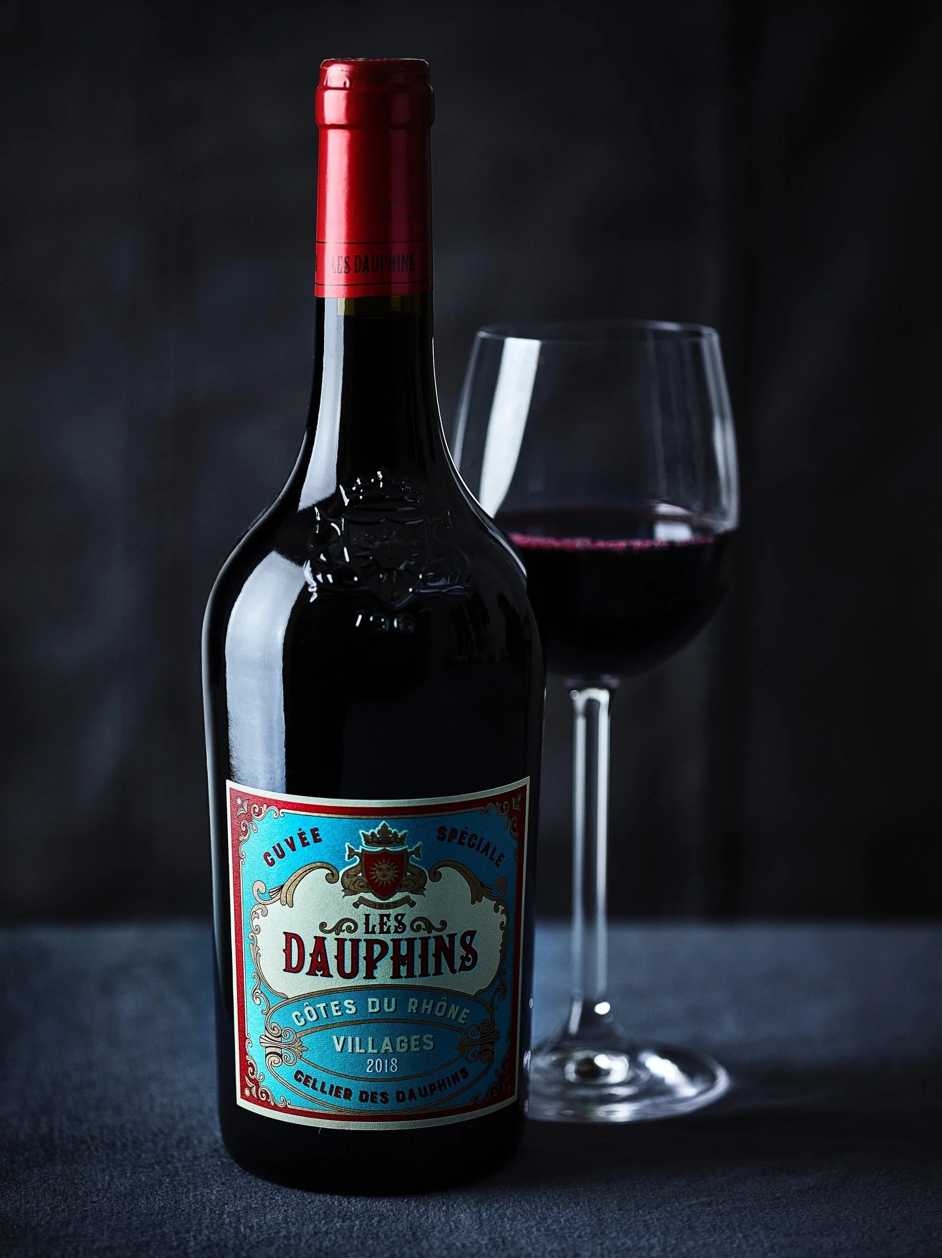 Les Dauphins Red Wine