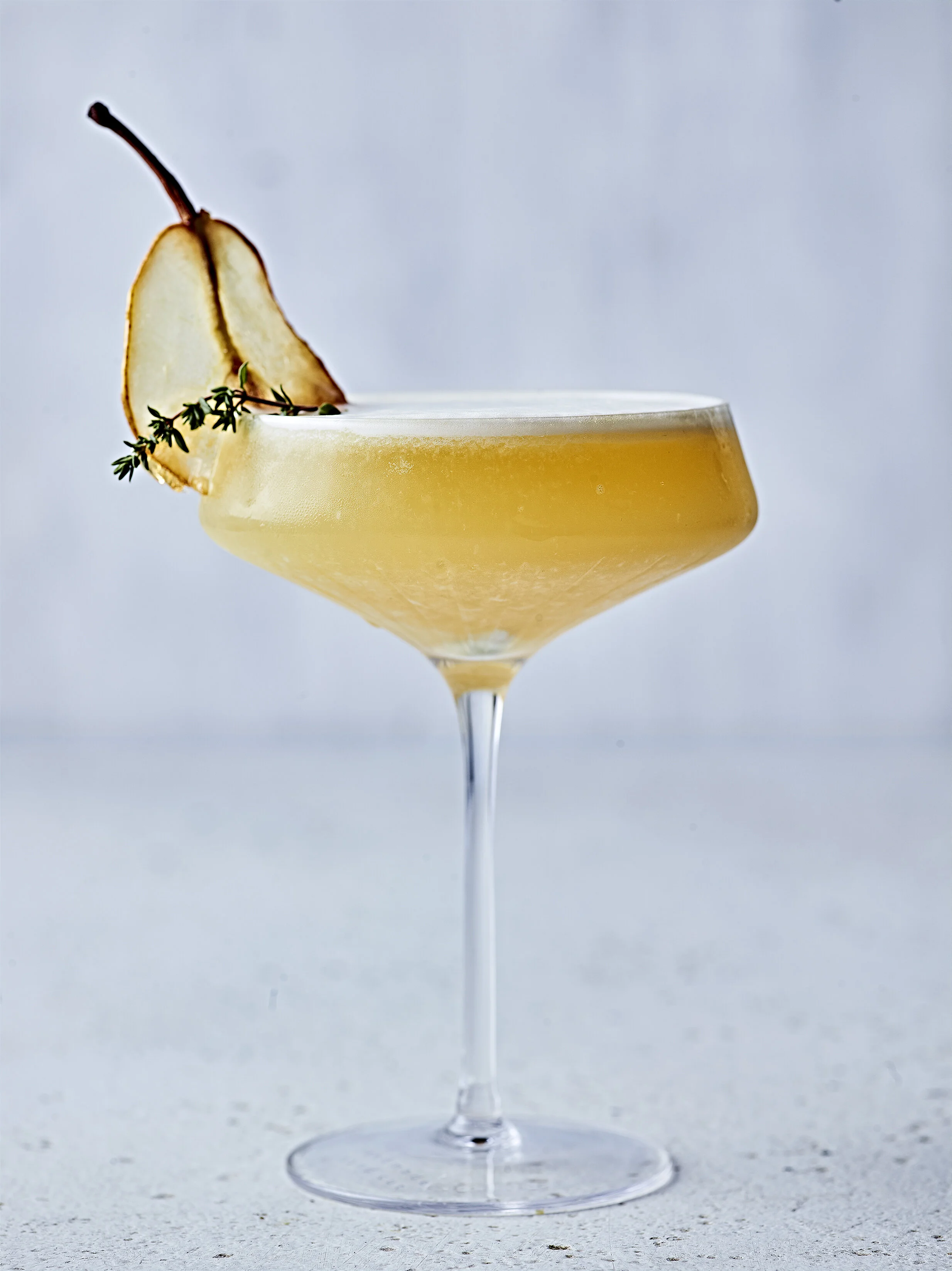 Pear & thyme Whisky Sour