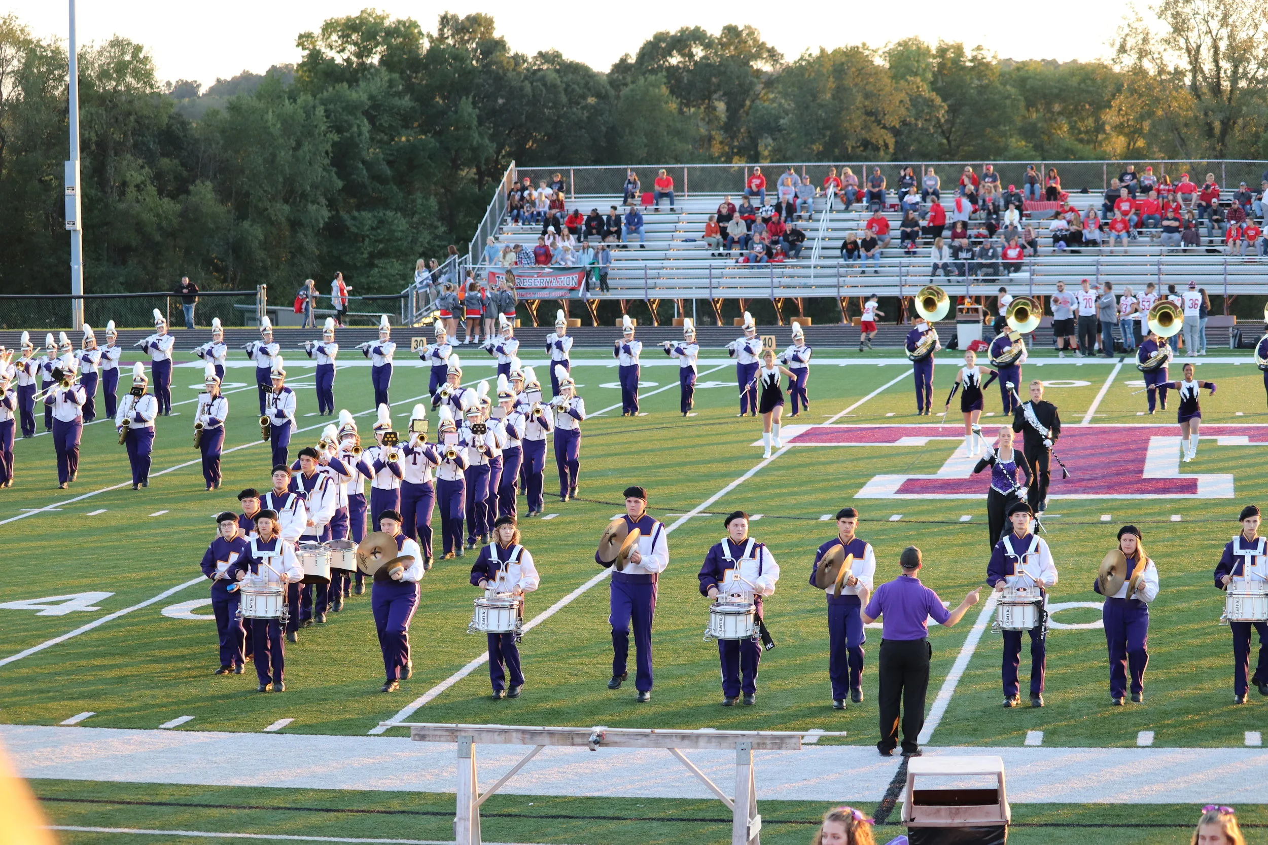 Marching Band home against Fairless