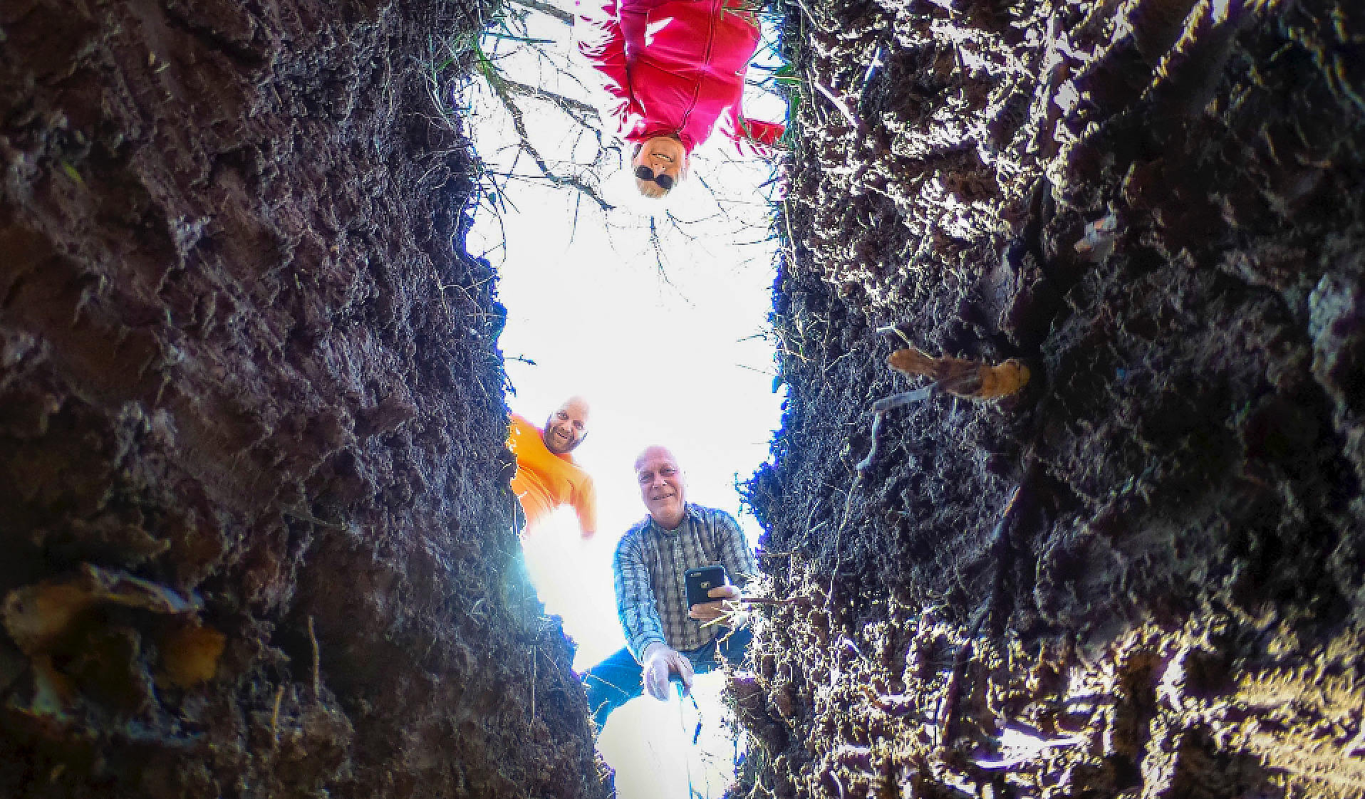 360 Spherical in a Trench