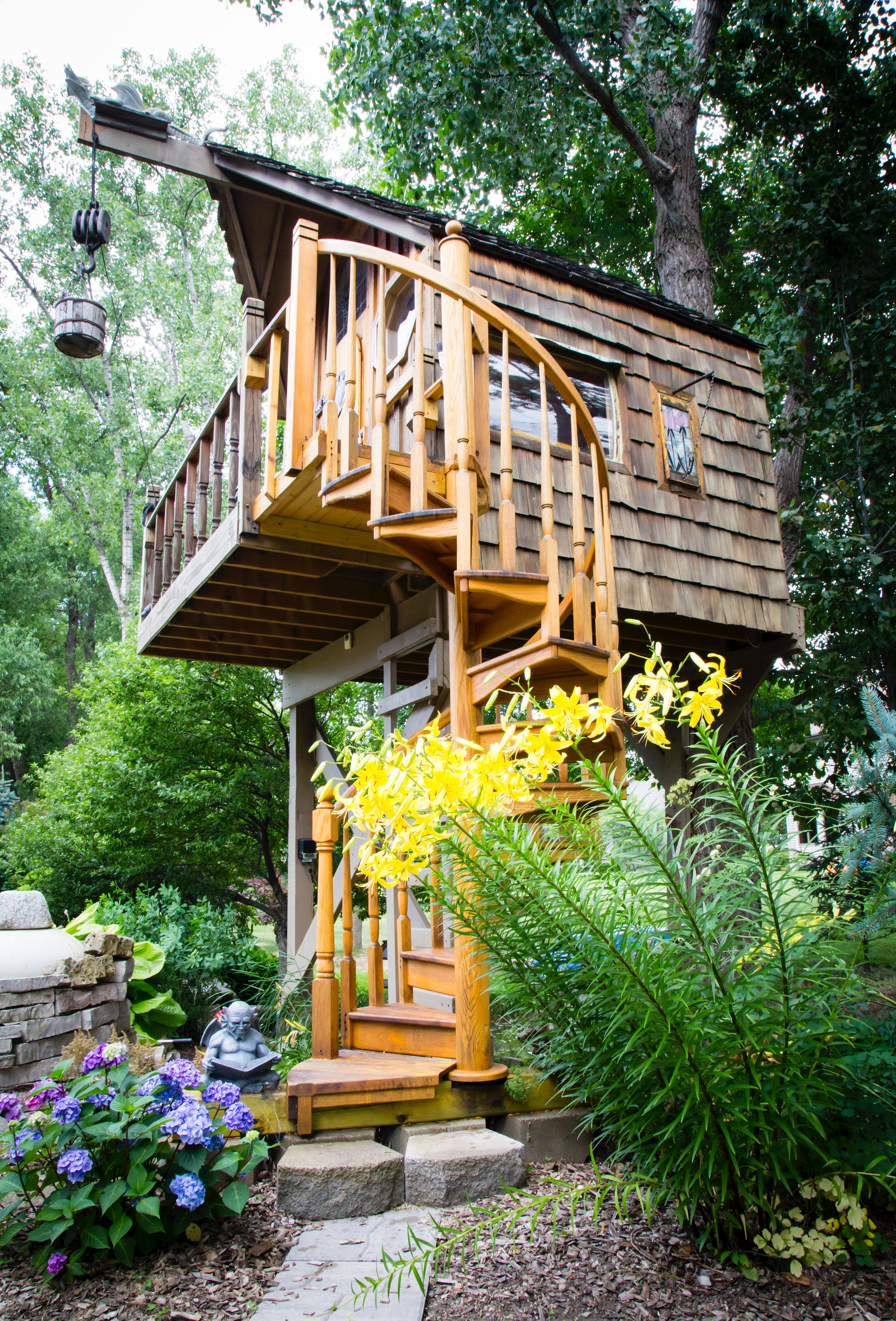 Treehouse in My Garden