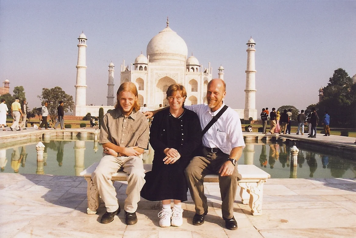 India, first of three trips