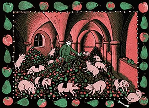 "The Pigs Ate Up Everything in Sight"