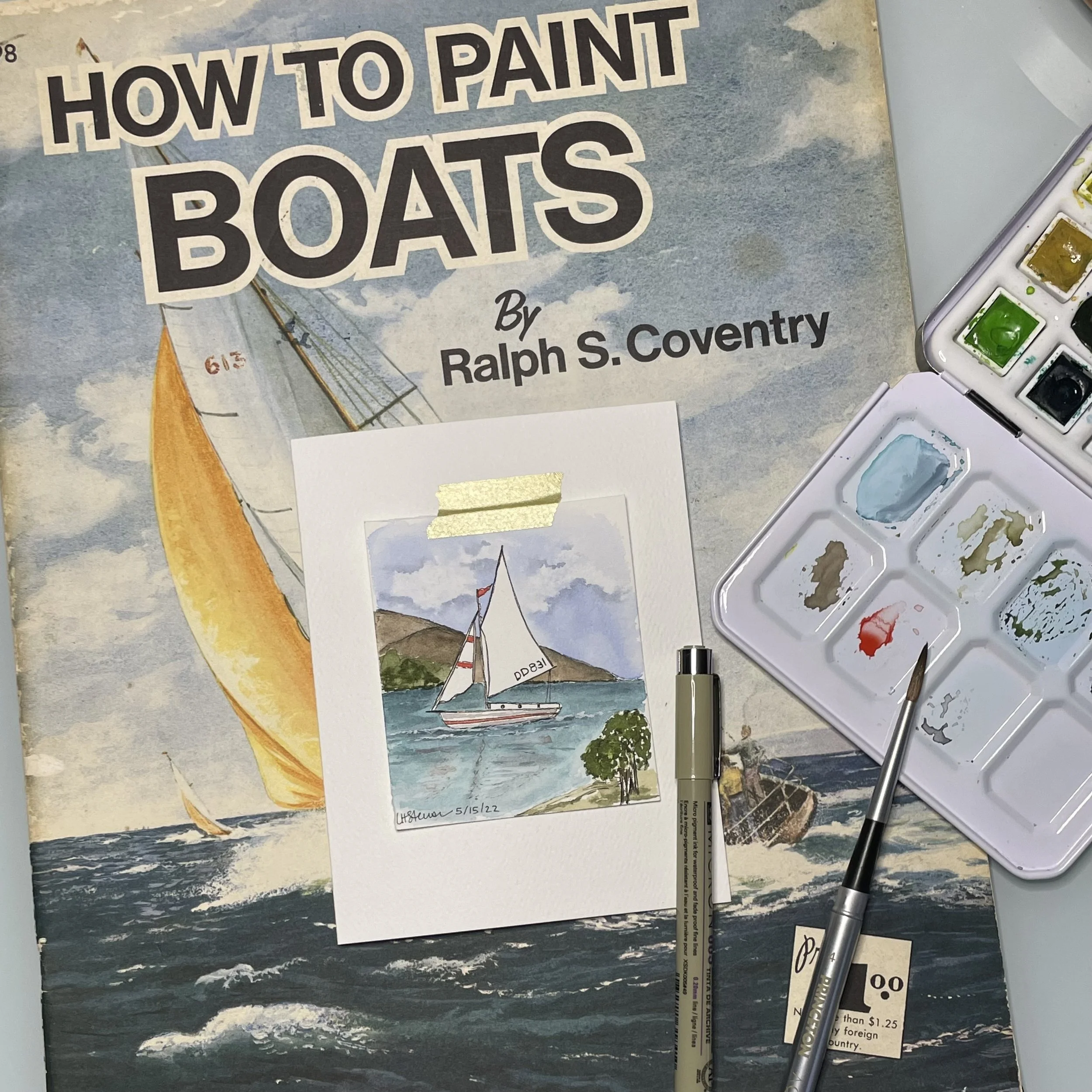 The Painting of a Boat...again and again