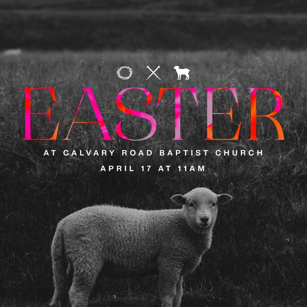 Join us this Sunday for Easter, and celebrate the resurrection of Jesus with us!