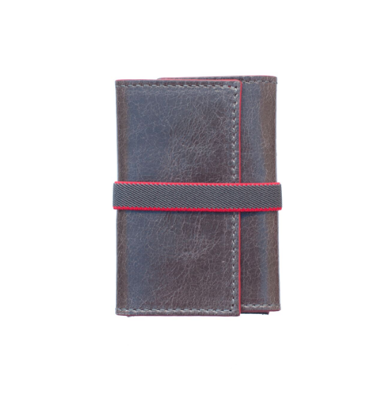 Double00 London Leather Wallet Front