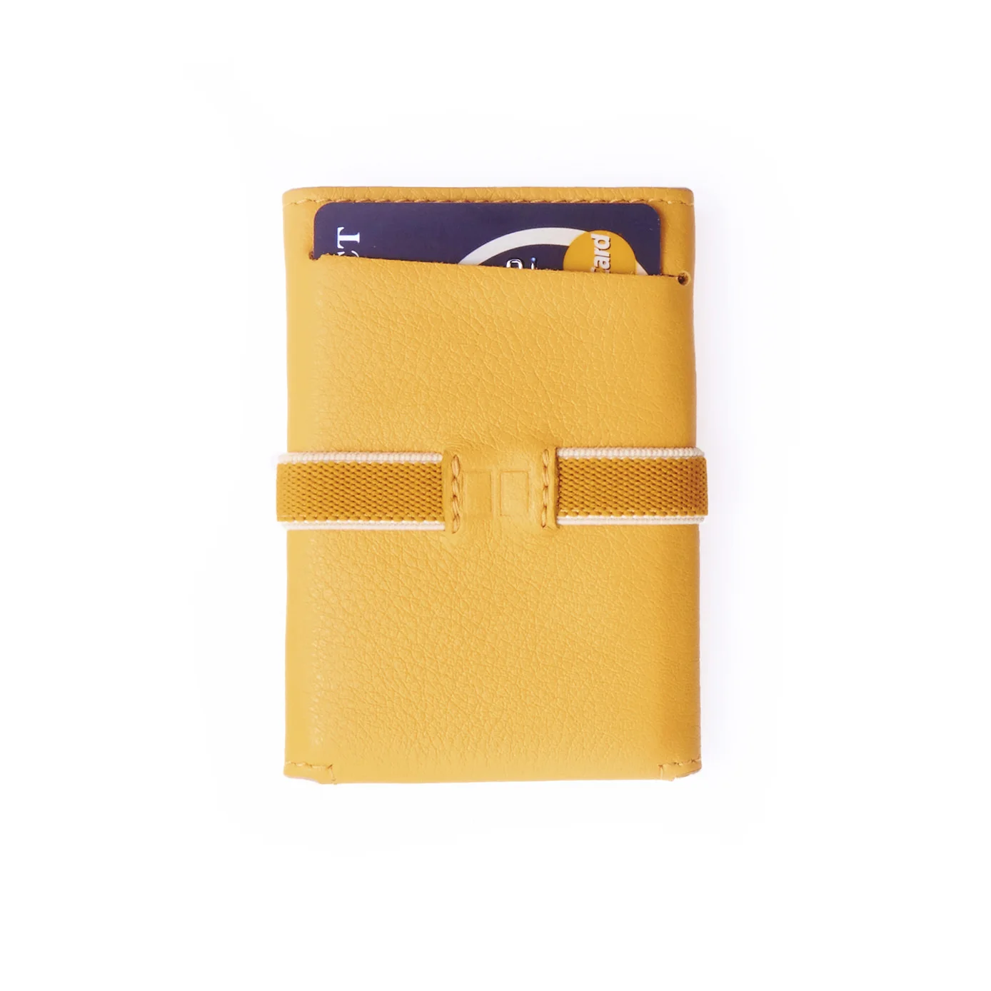 Double00 San Francisco Leather Wallet Back