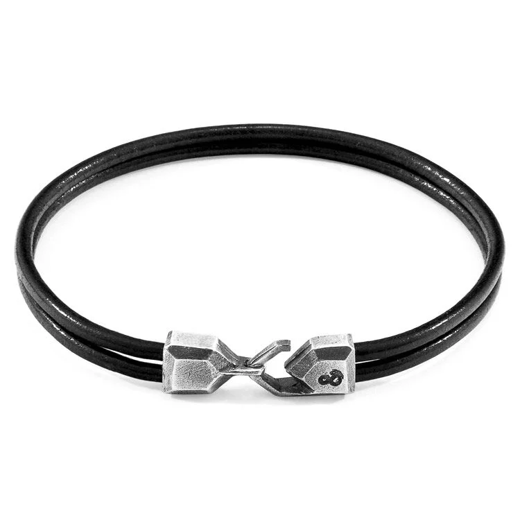 Anchor&Crew black cromer bracelet