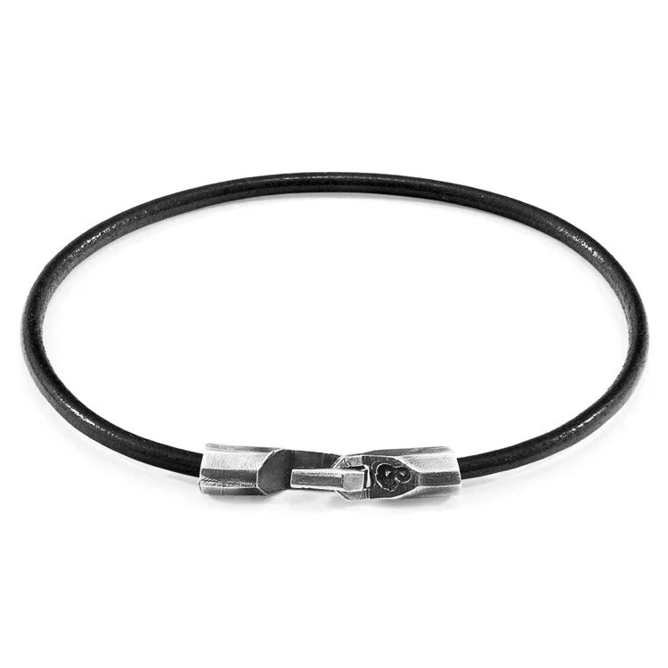 Anchor&Crew black Talbot bracelet