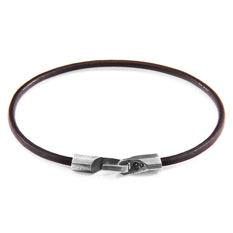 Anchor&Crew brown Talbot bracelet