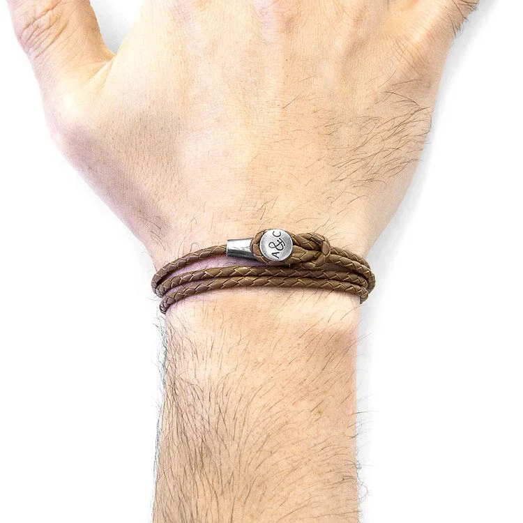 Anchor&Crew Dundee Brown bracelet