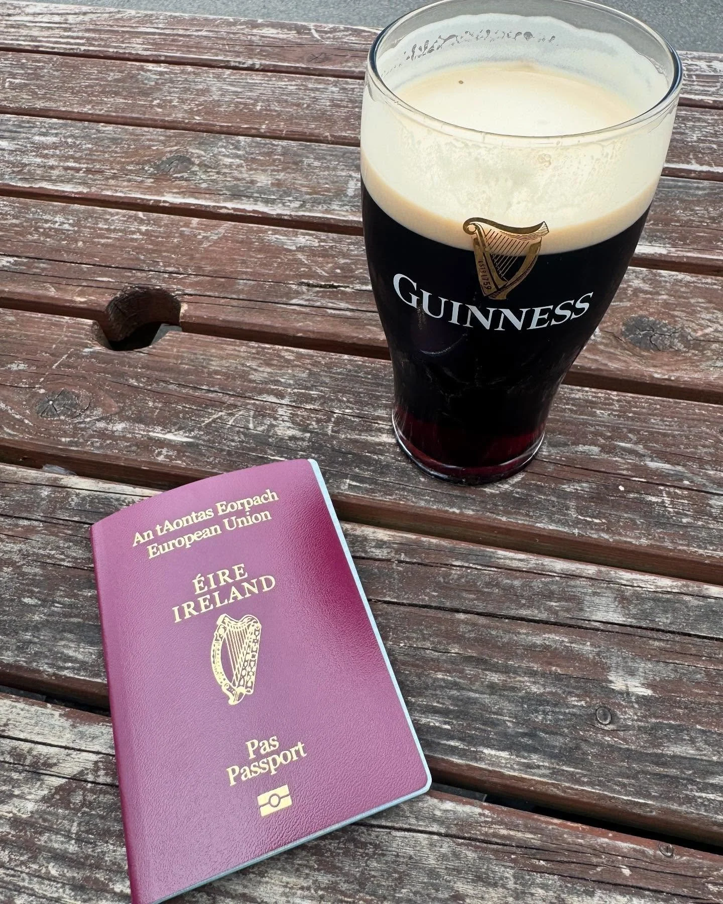 I normally like to keep it all business on here, but I wanted to shout about this. For many tedious reasons this has taken me about three years to sort out, but I can now travel the world as a citizen of the beautiful Republic of Ireland.

Special th