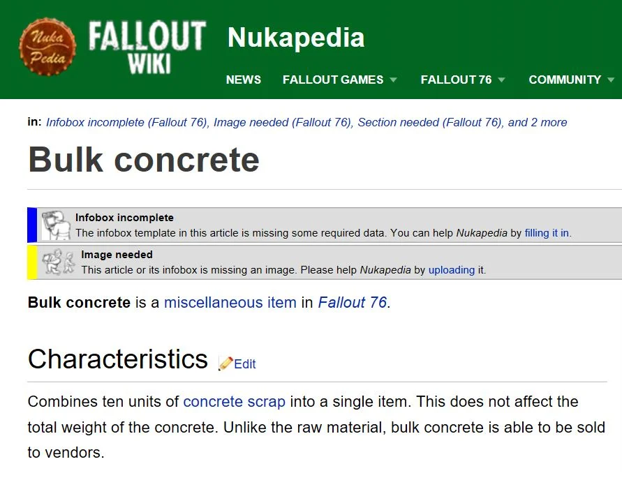 Fallout 76 Does Not Need A Weight Limit Richtotheardyo