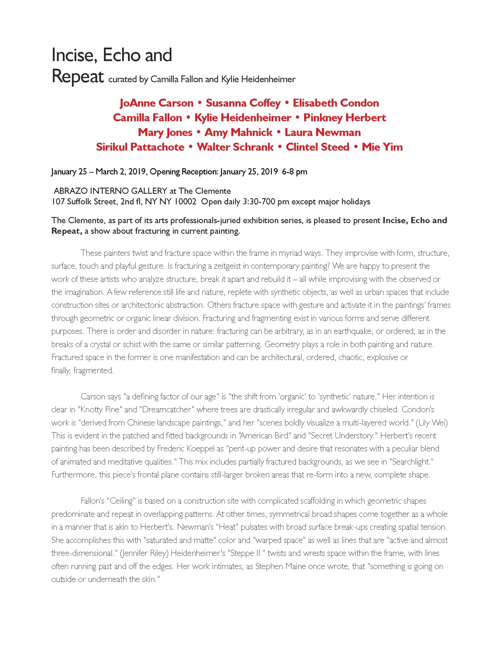 Press Release