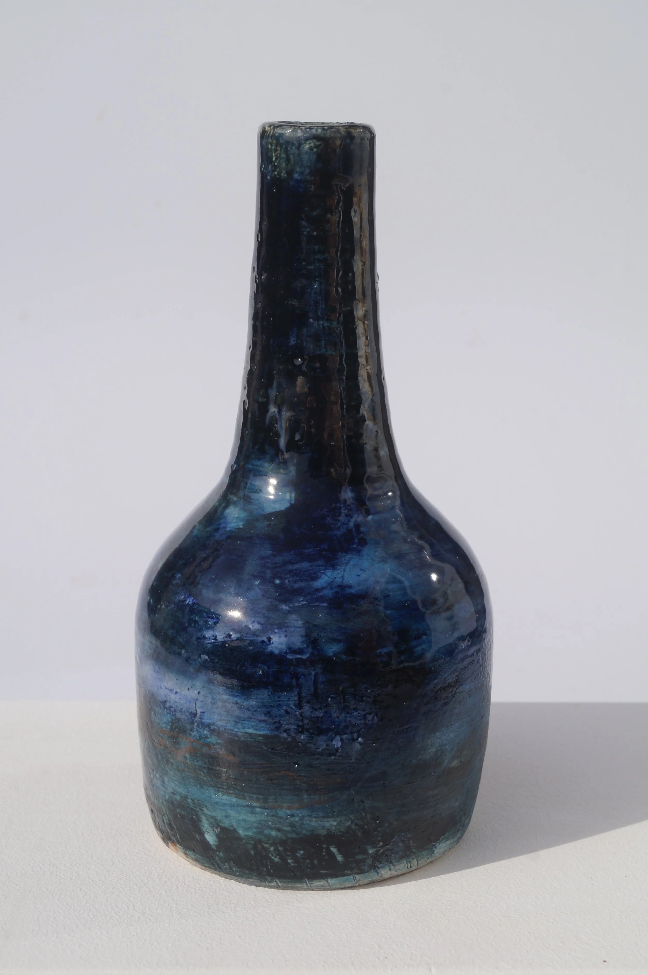 Blue sea bottle