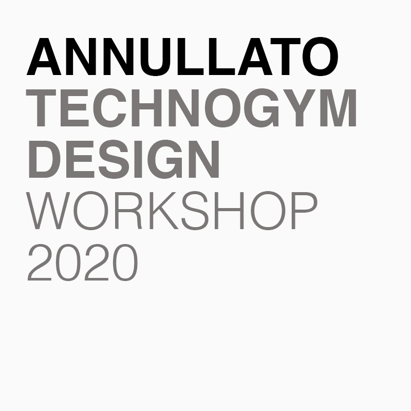 Technogym Design Workshop 2020 - Annullato -
