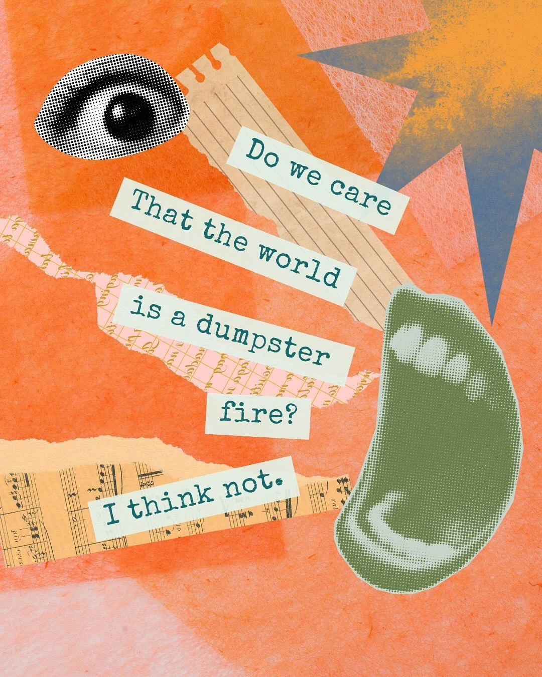 I KNOW you care that the world is a dumpster fire. 
I care too.

I also know deeply that we are nothing against a dumpster fire if we are not grounded DEEPLY into our relationships.

We need to pour into each other so that we can create effective cha
